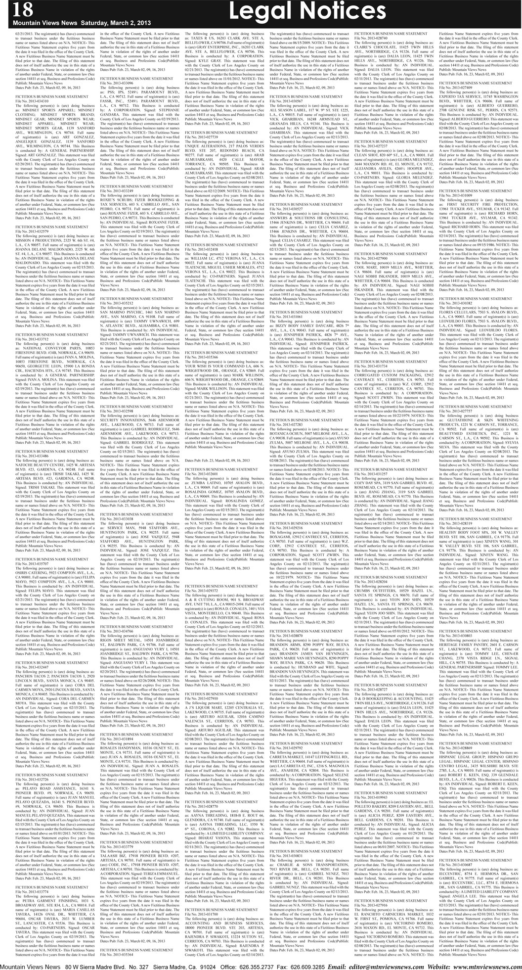 MVNews this week:  Page 18