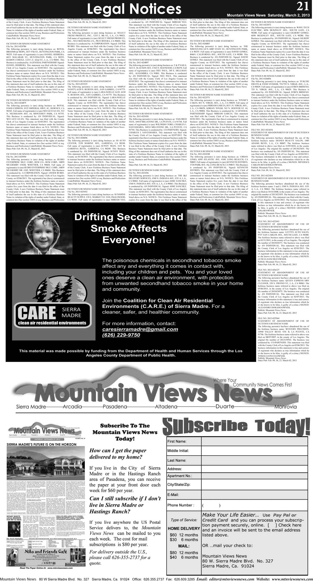 MVNews this week:  Page 21