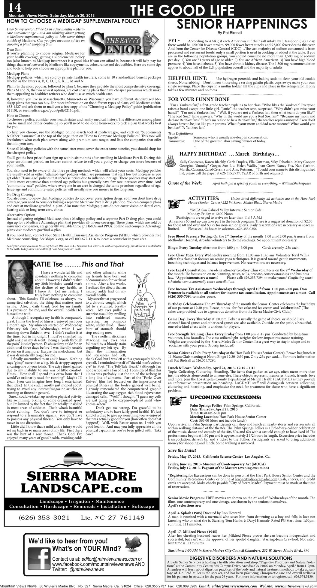 MVNews this week:  Page 14