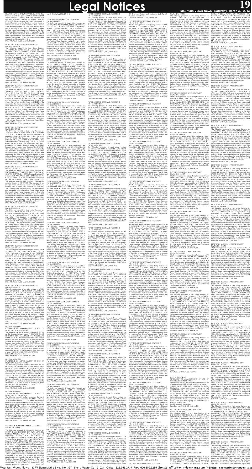 MVNews this week:  Page 19