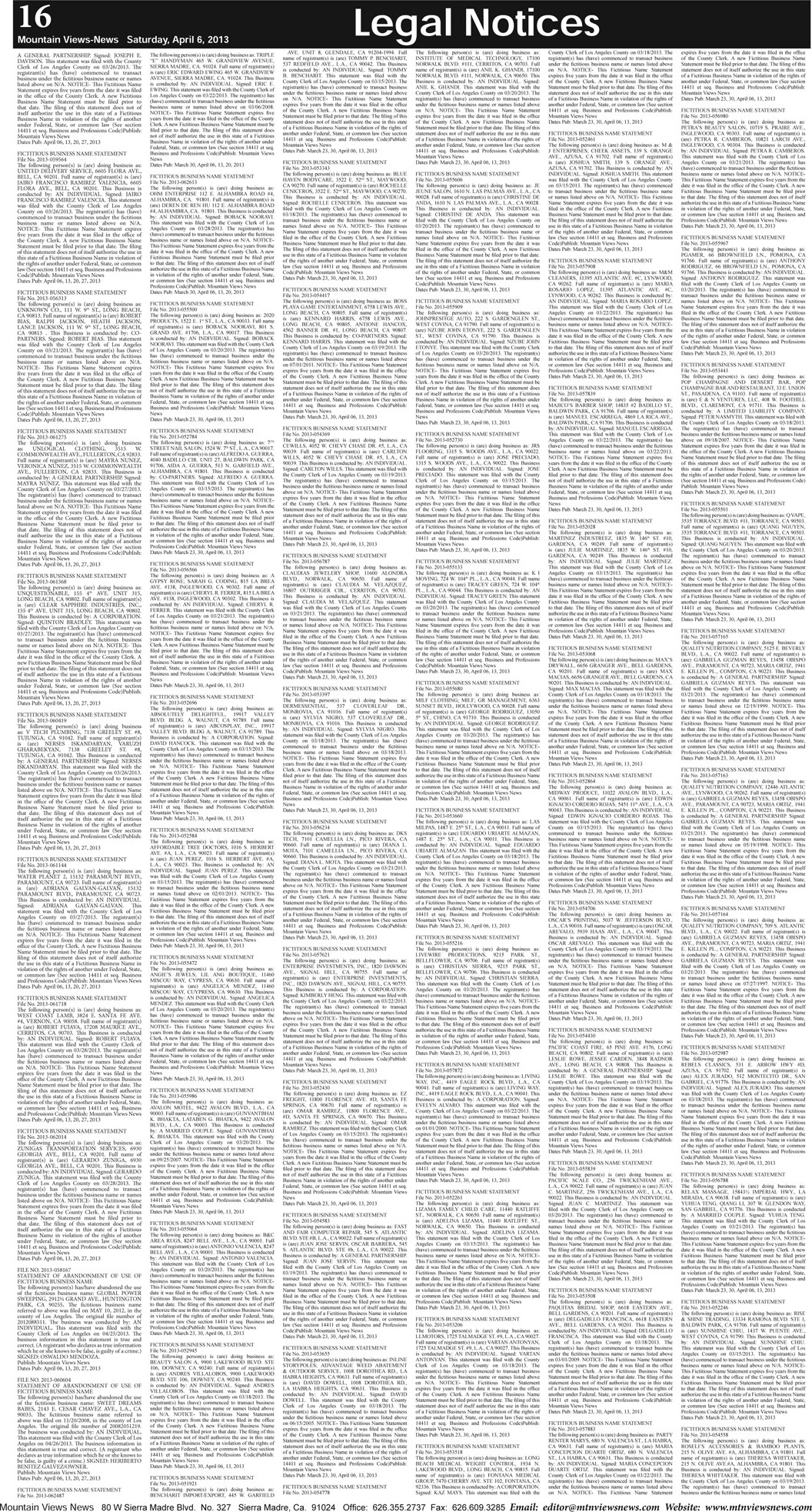 MVNews this week:  Page 16