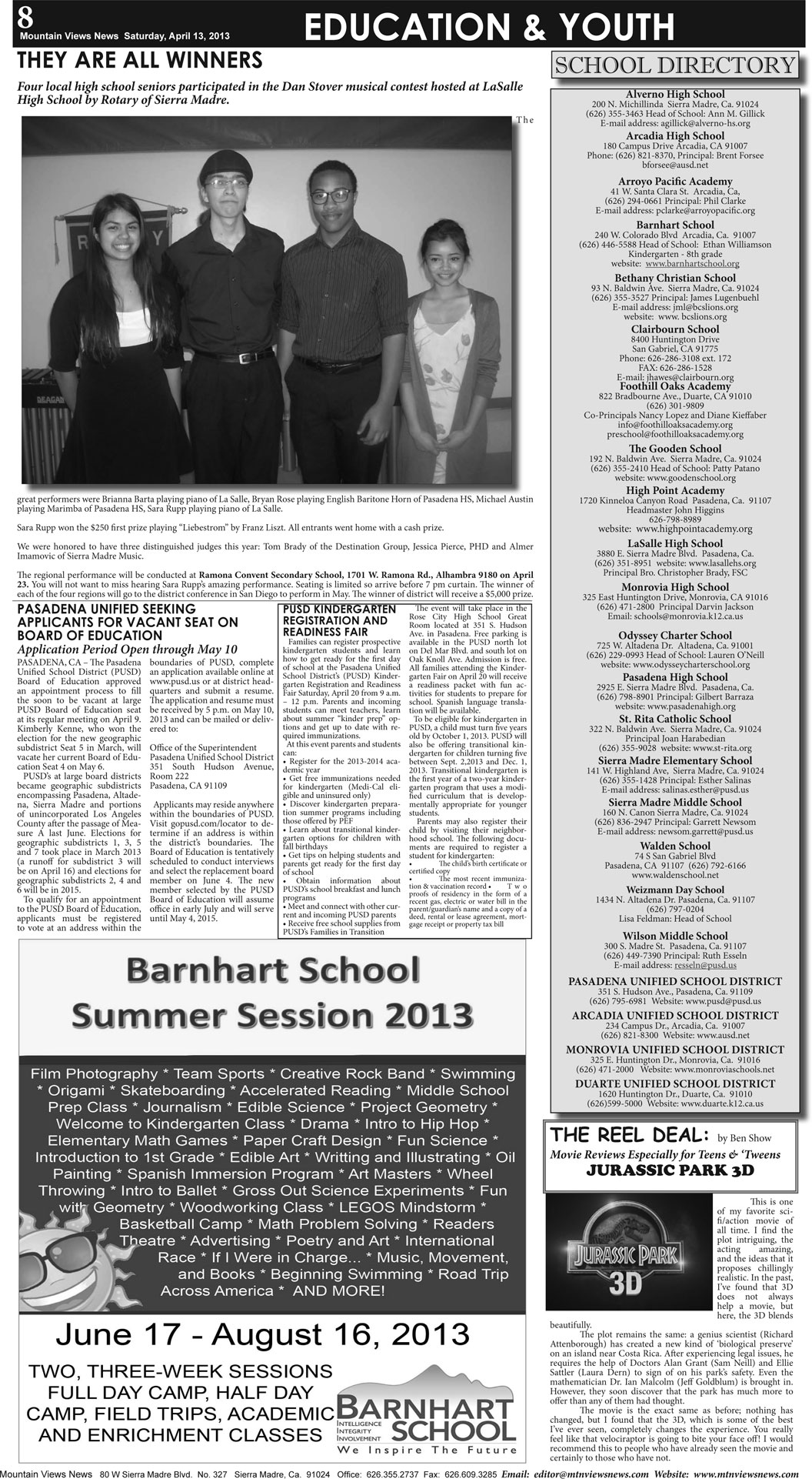 MVNews this week:  Page 8