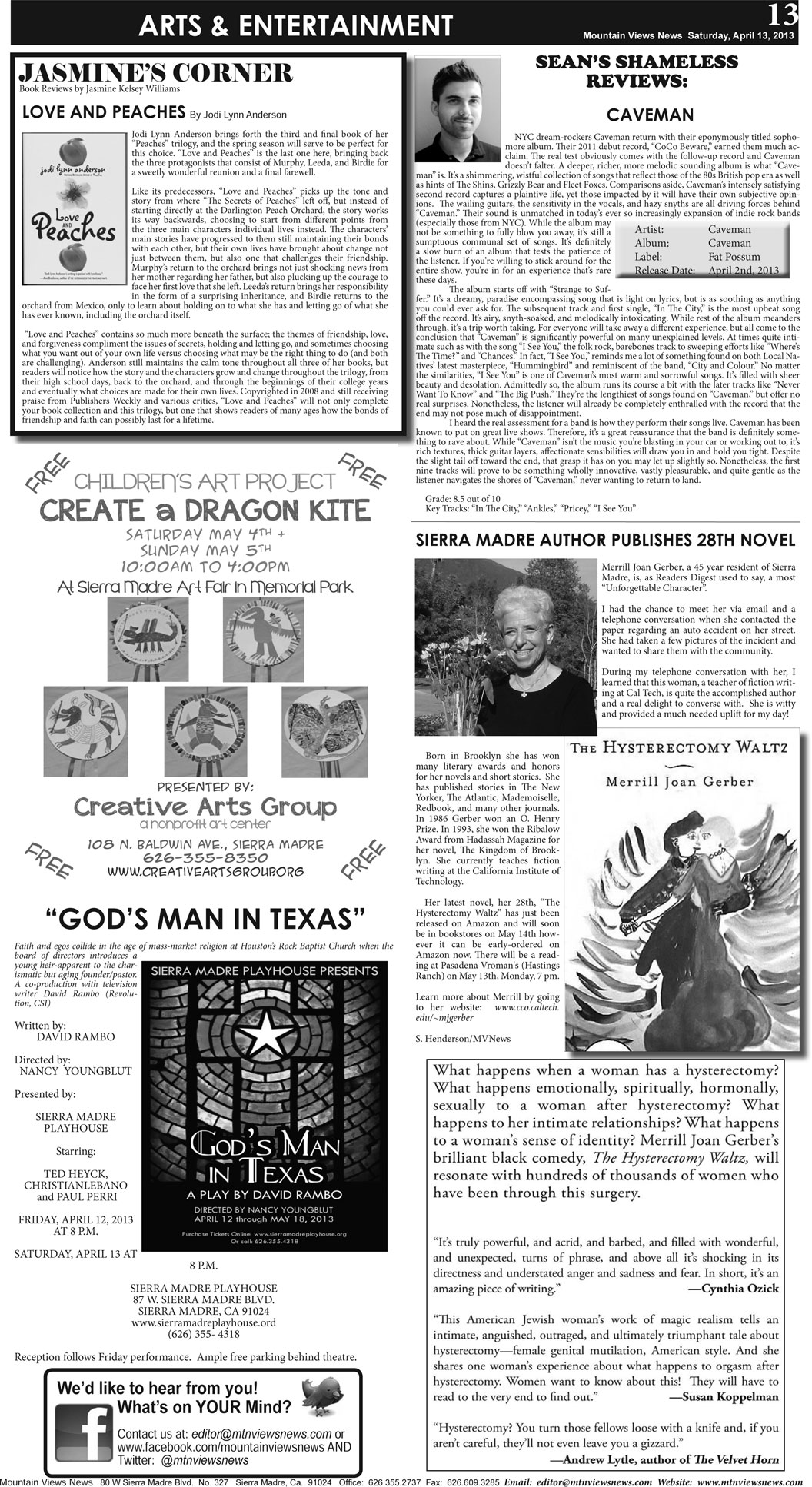 MVNews this week:  Page 13