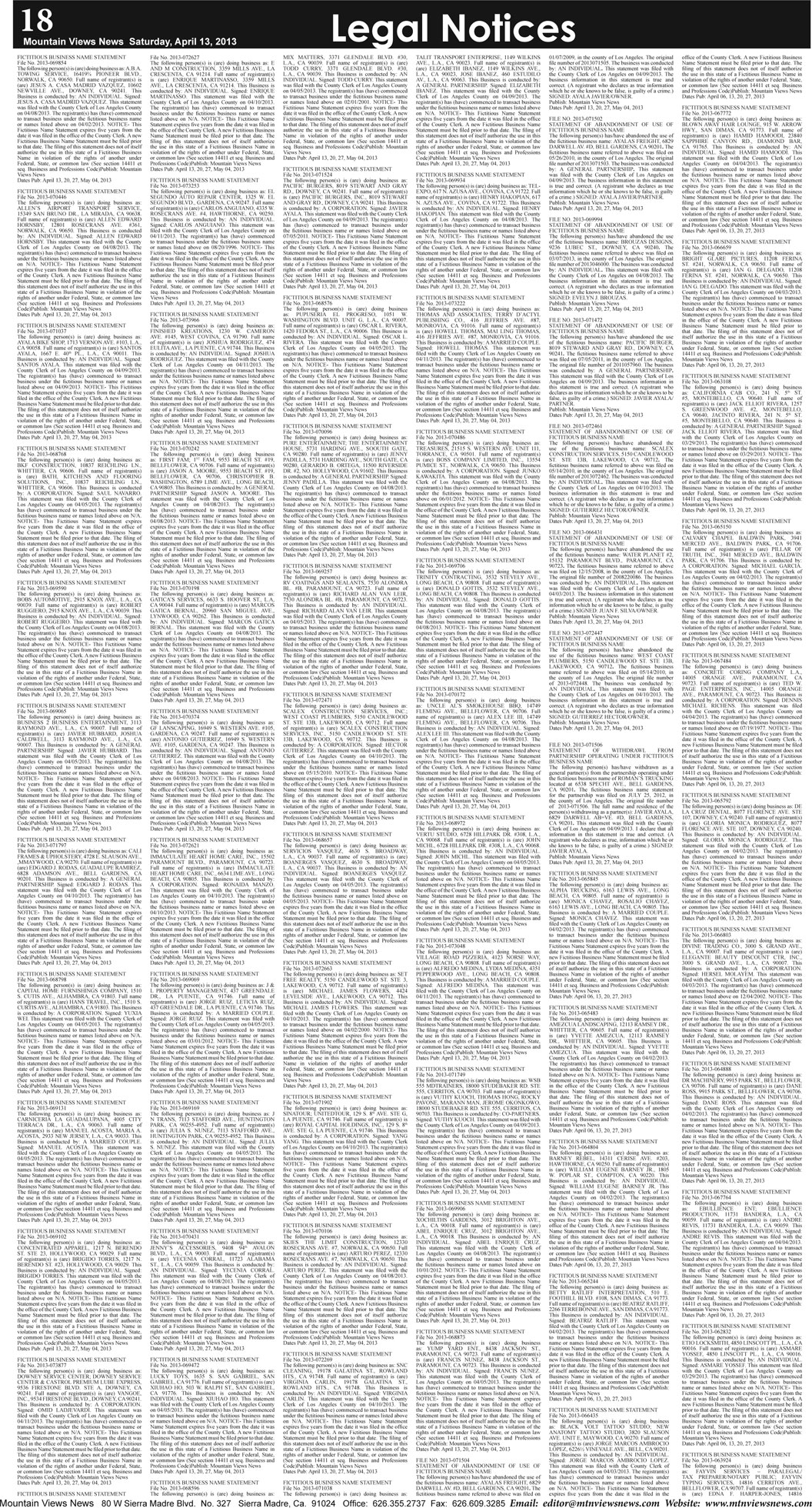 MVNews this week:  Page 18