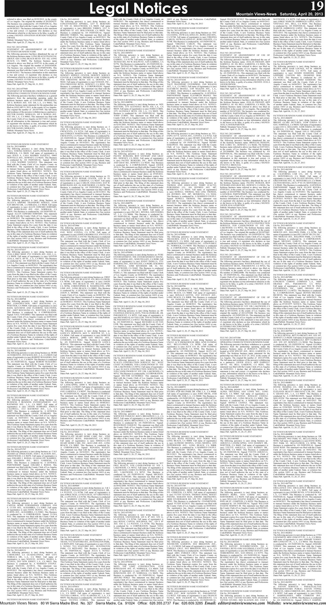 MVNews this week:  Page 19