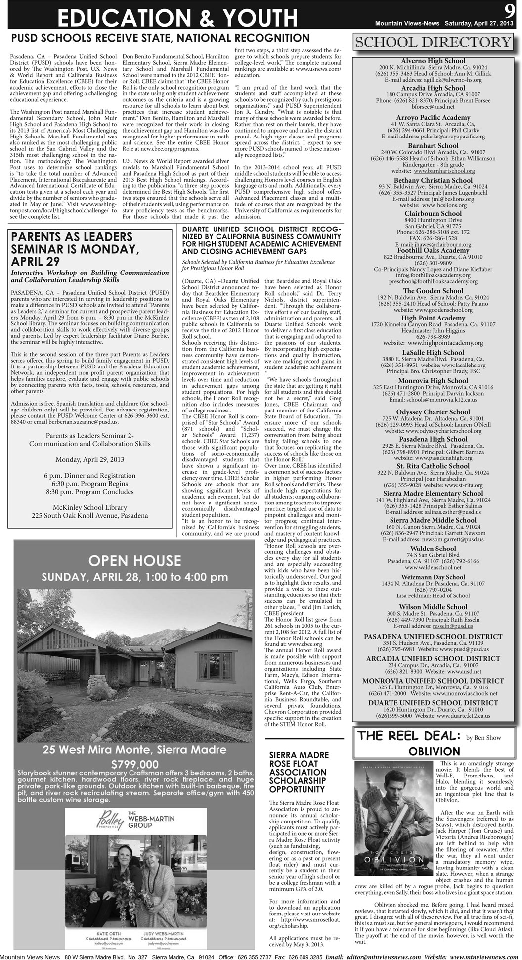 MVNews this week:  Page 9