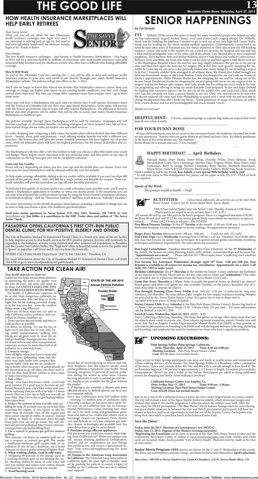 MVNews this week:  Page 13