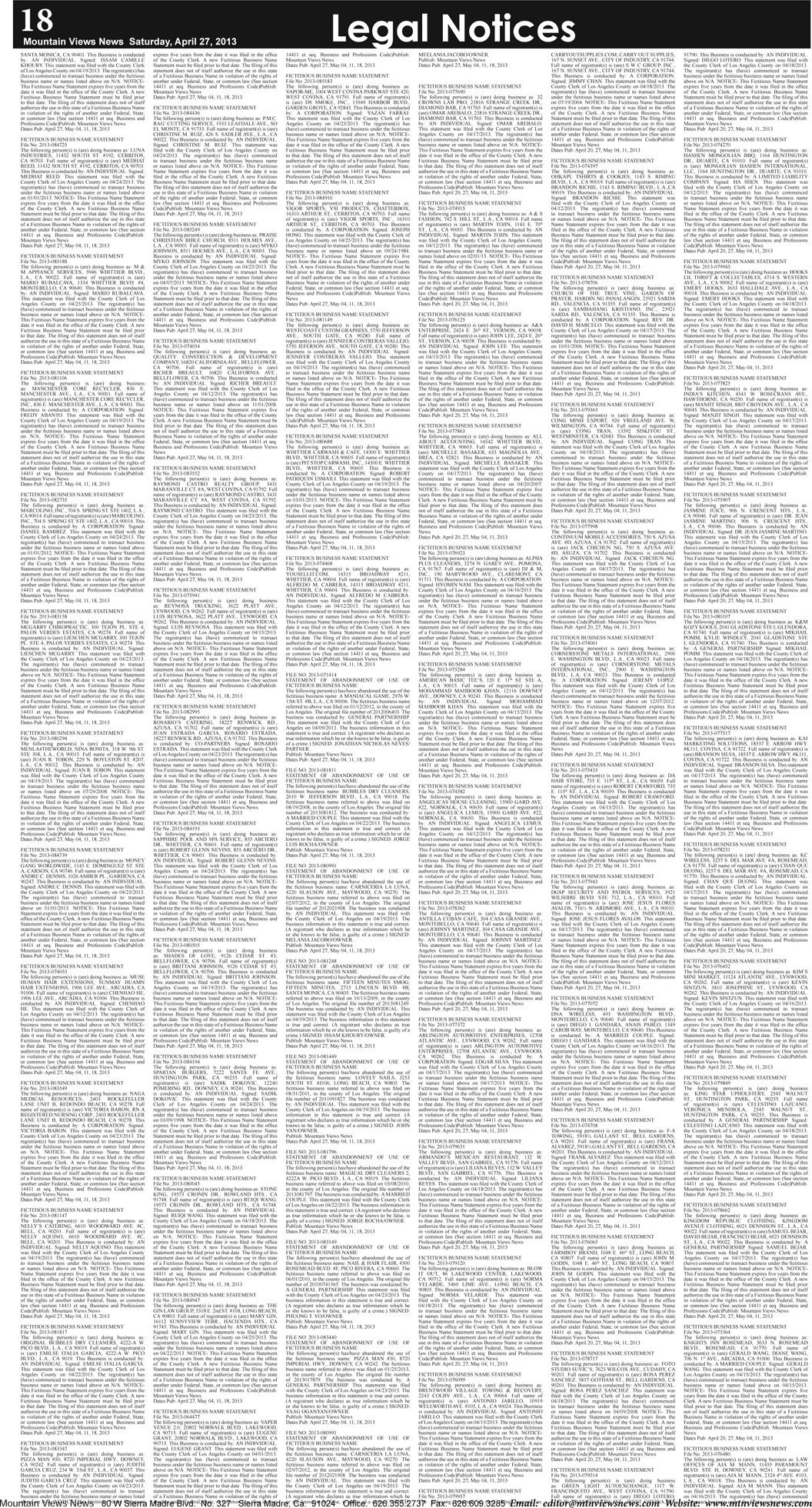 MVNews this week:  Page 18