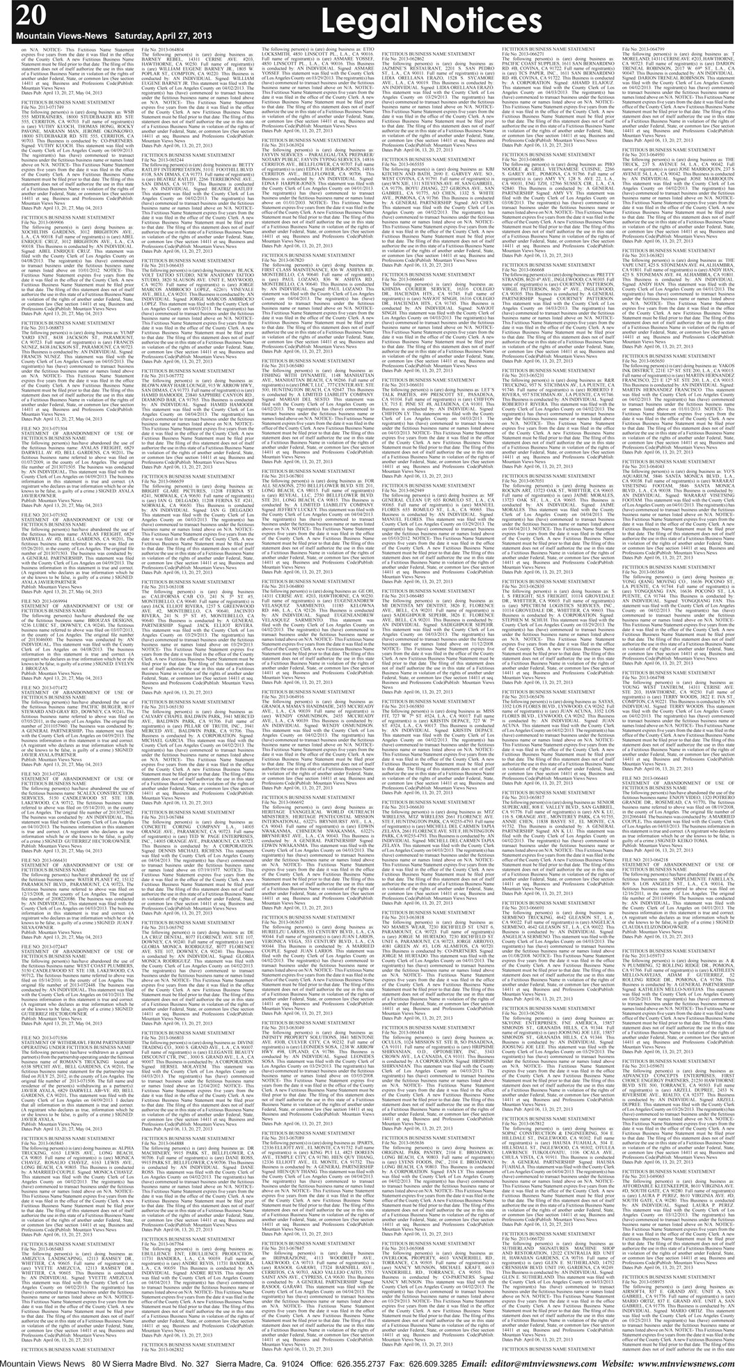 MVNews this week:  Page 20