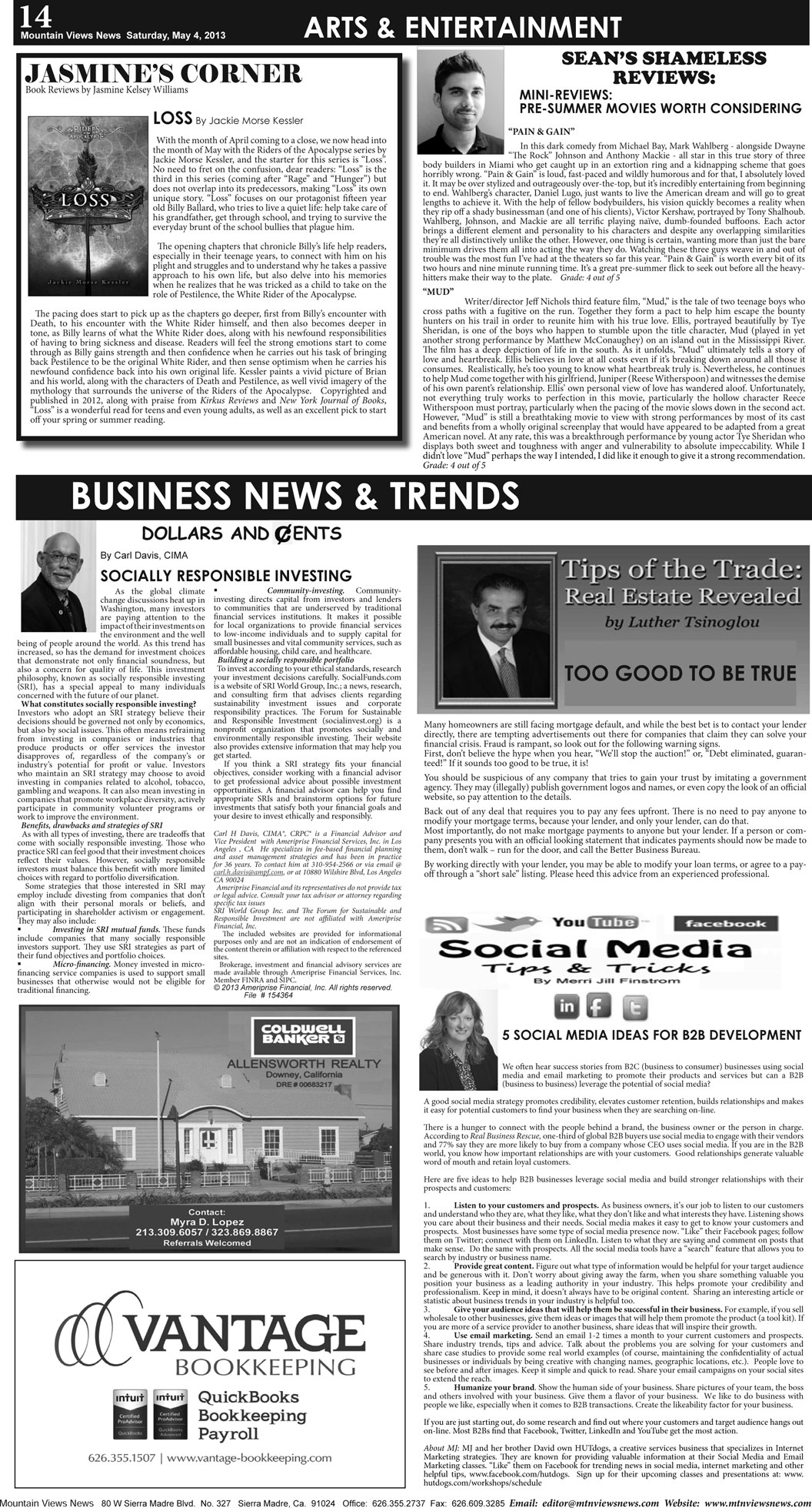 MVNews this week:  Page 14