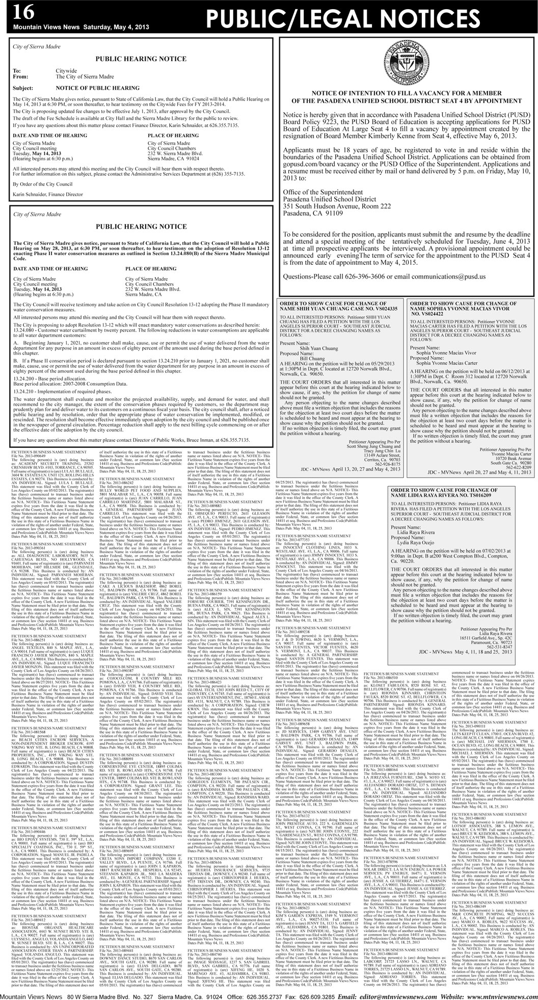 MVNews this week:  Page 16