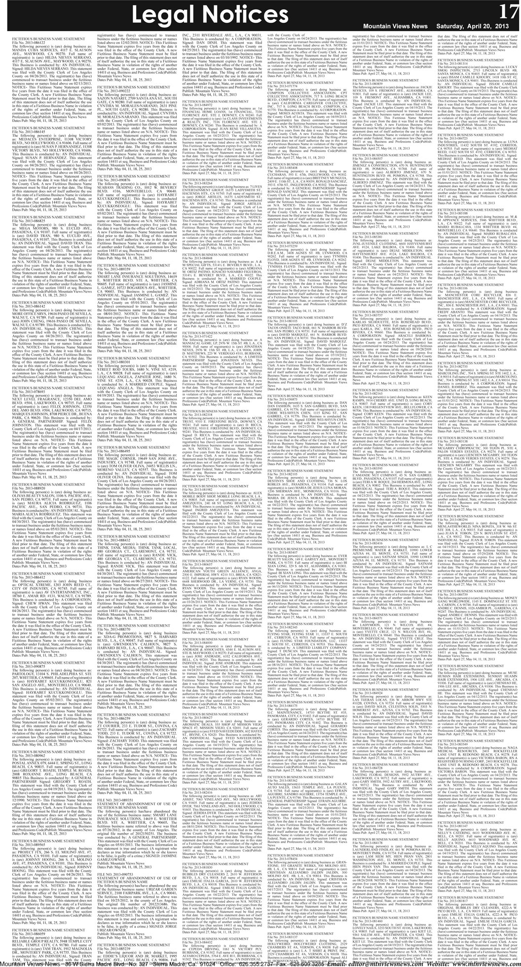 MVNews this week:  Page 17