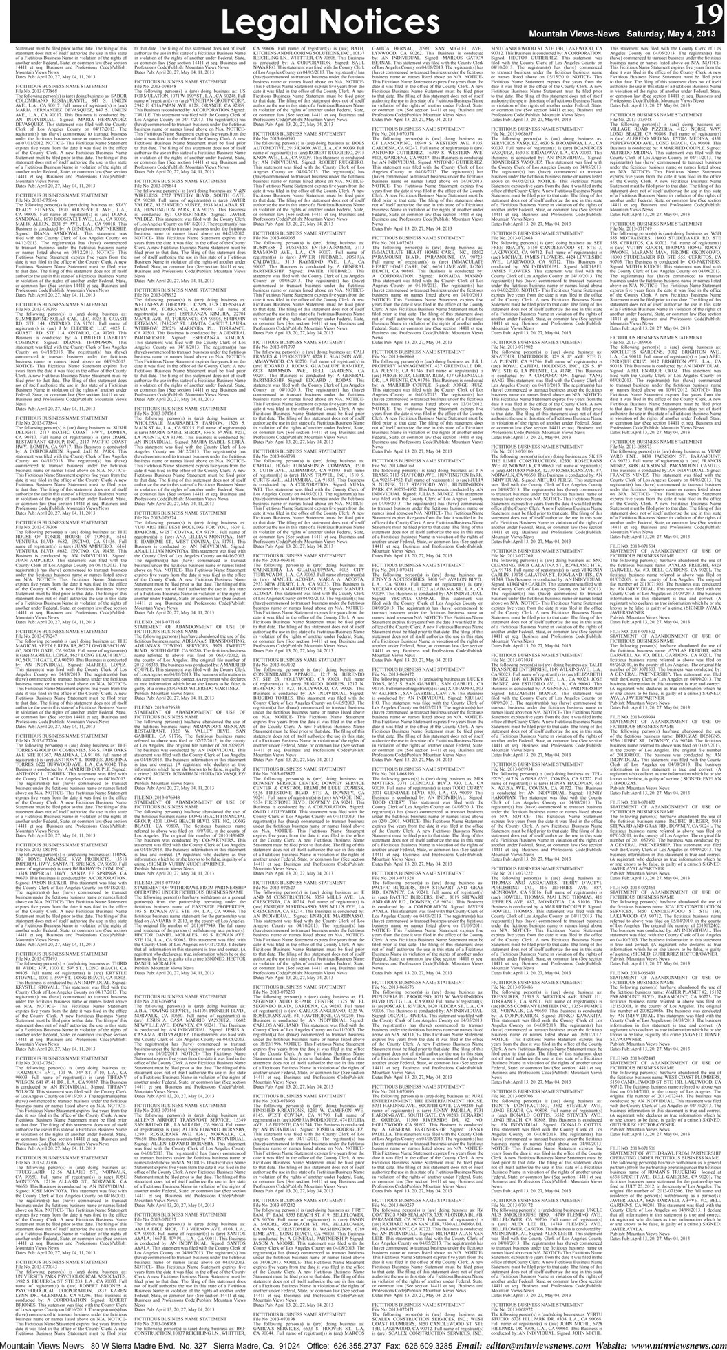 MVNews this week:  Page 19