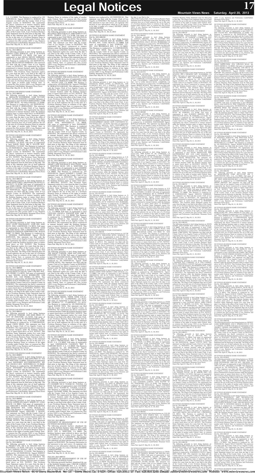 MVNews this week:  Page 17