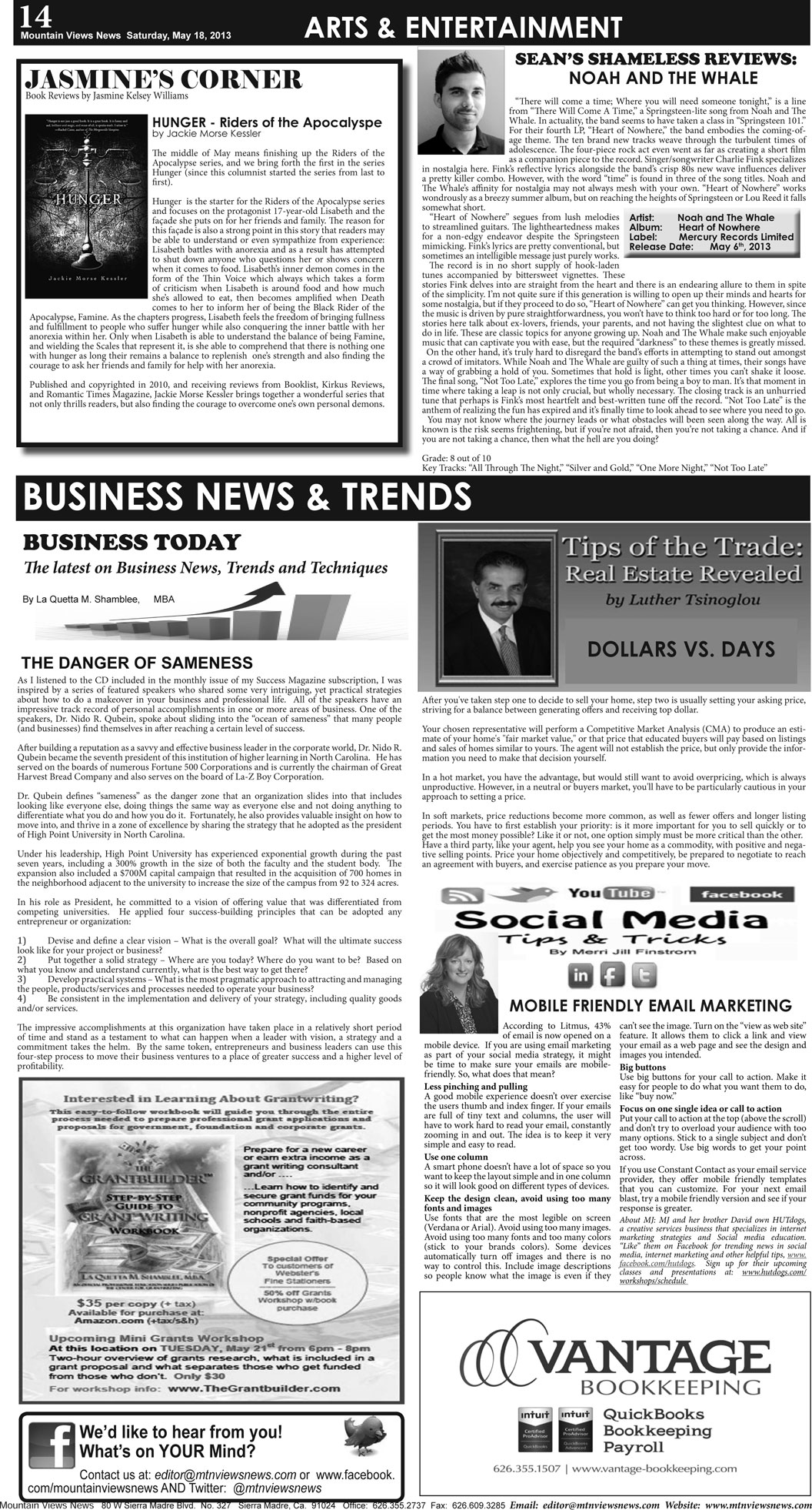 MVNews this week:  Page 14