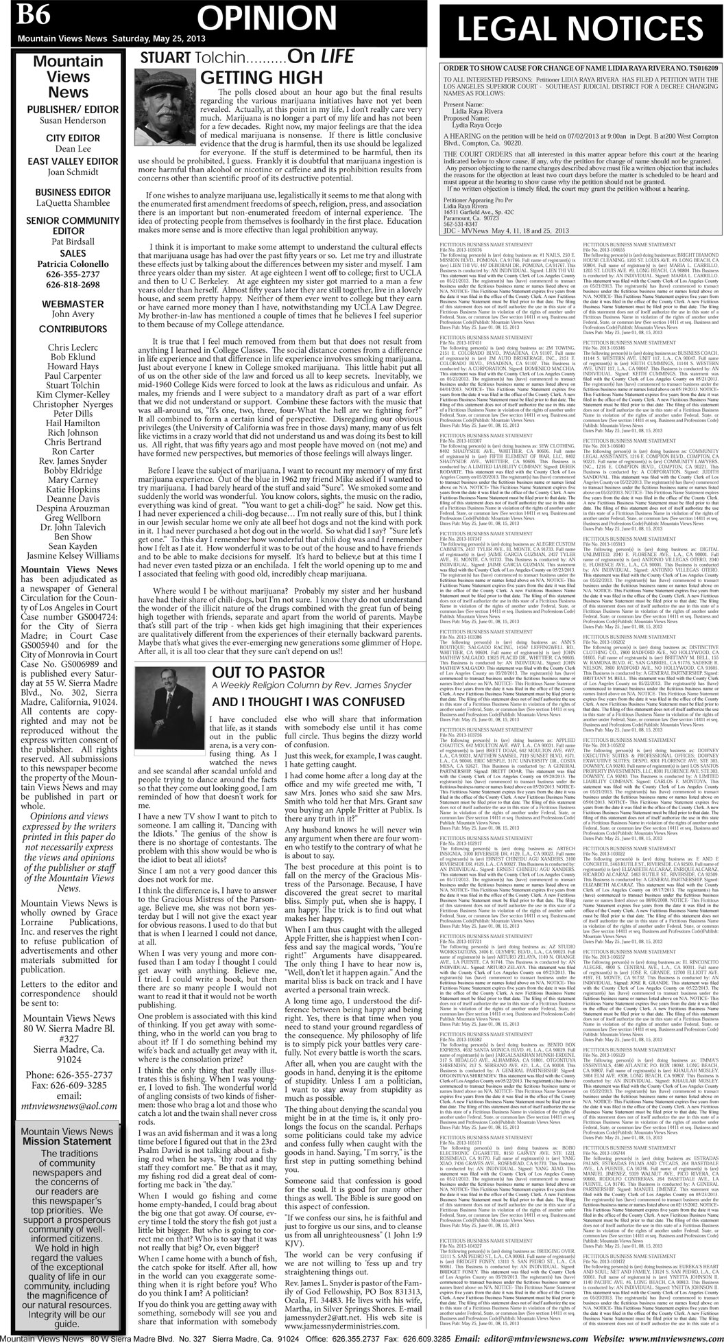 MVNews this week:  Page B:6