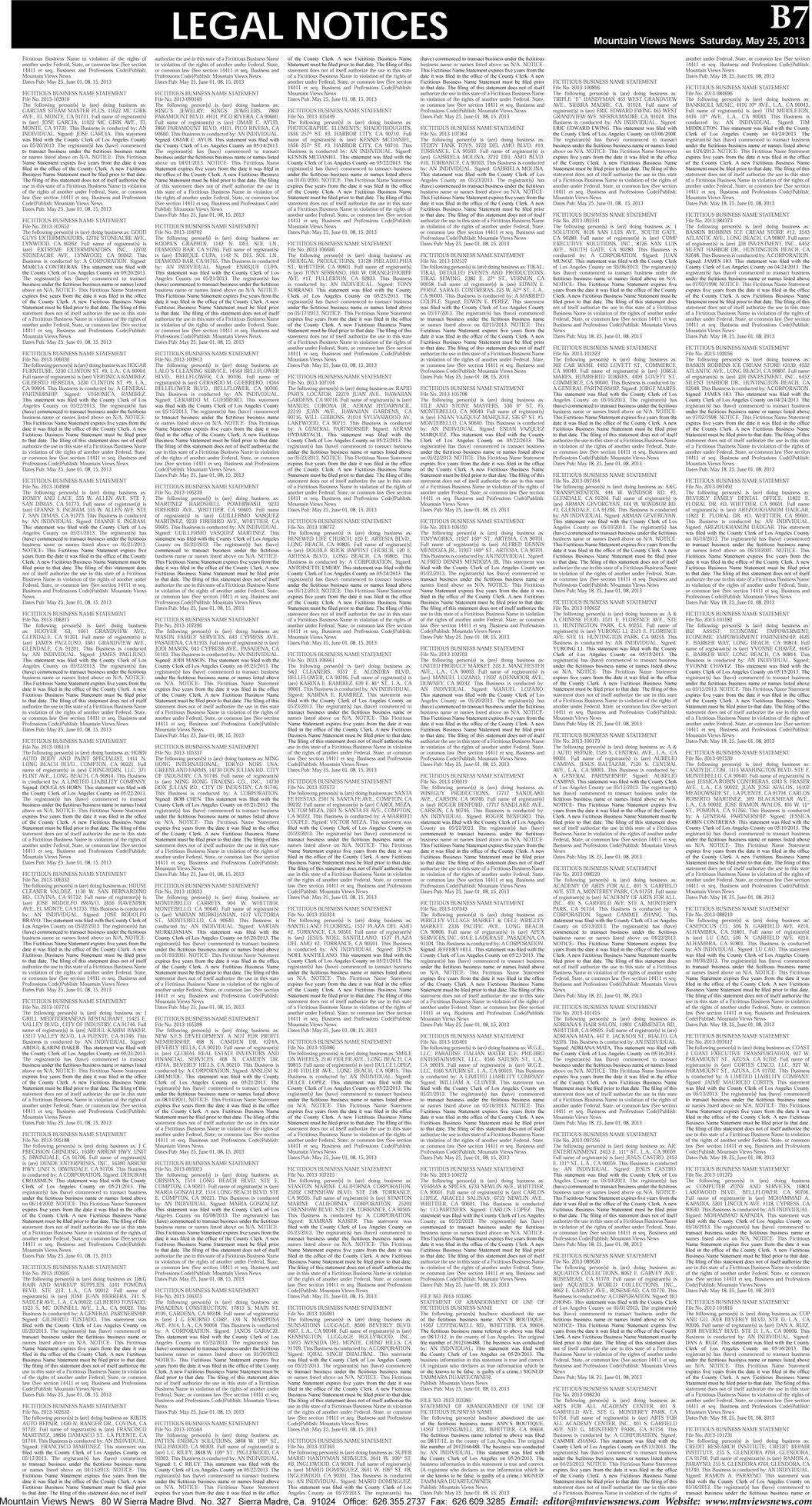 MVNews this week:  Page B:7