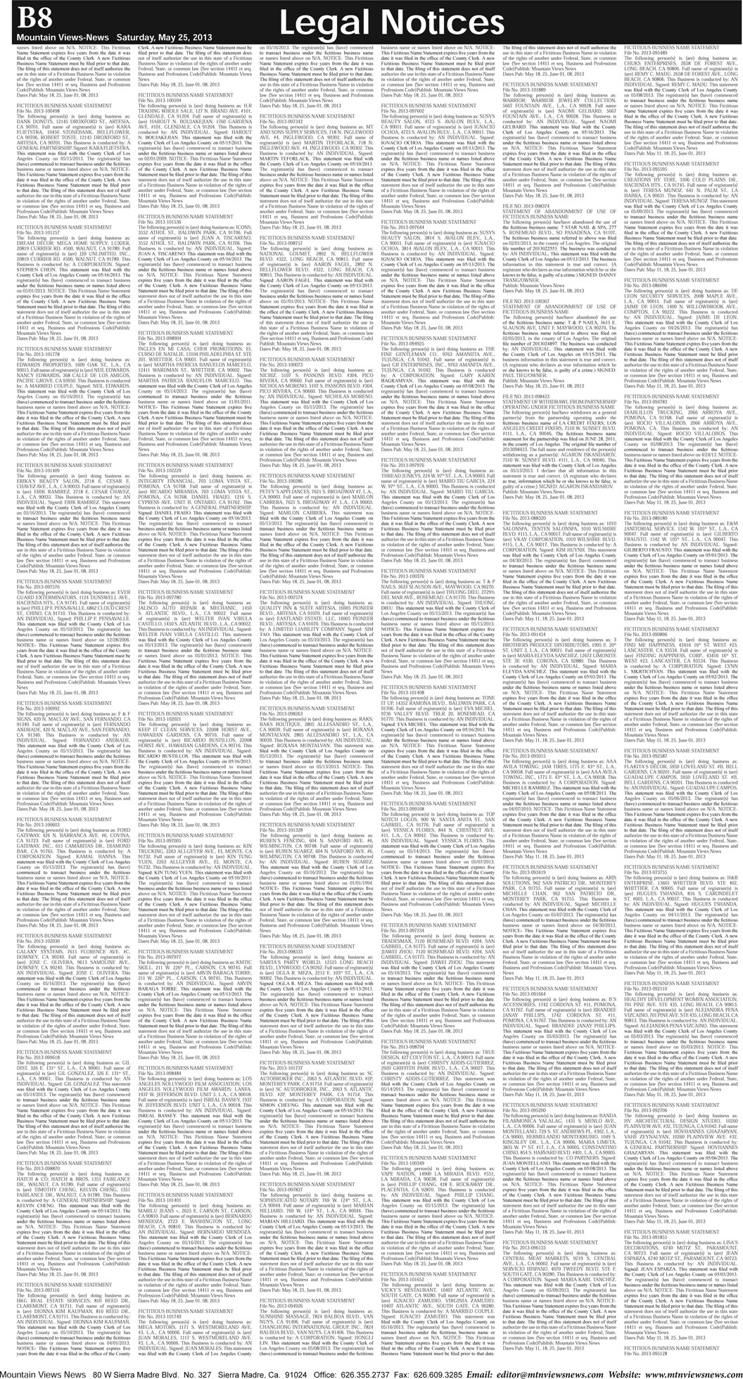 MVNews this week:  Page B:8