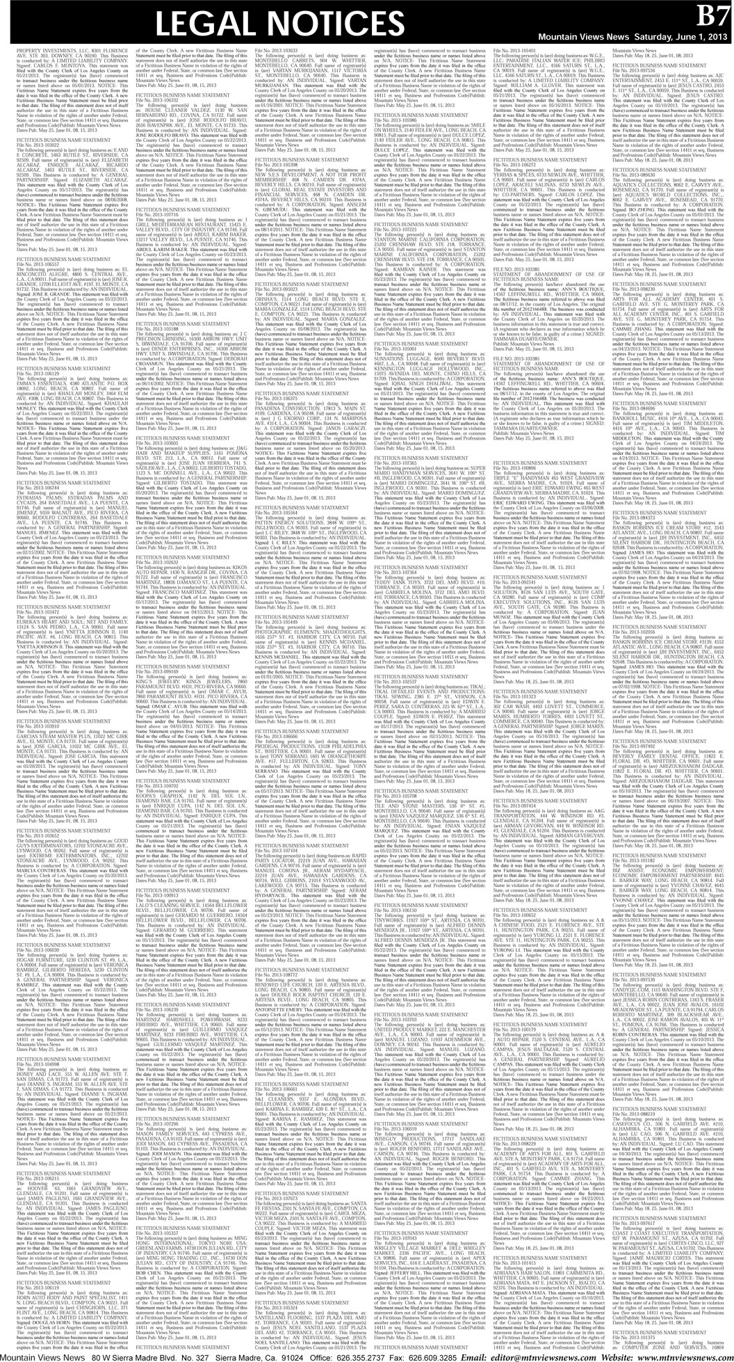 MVNews this week:  Page B:7