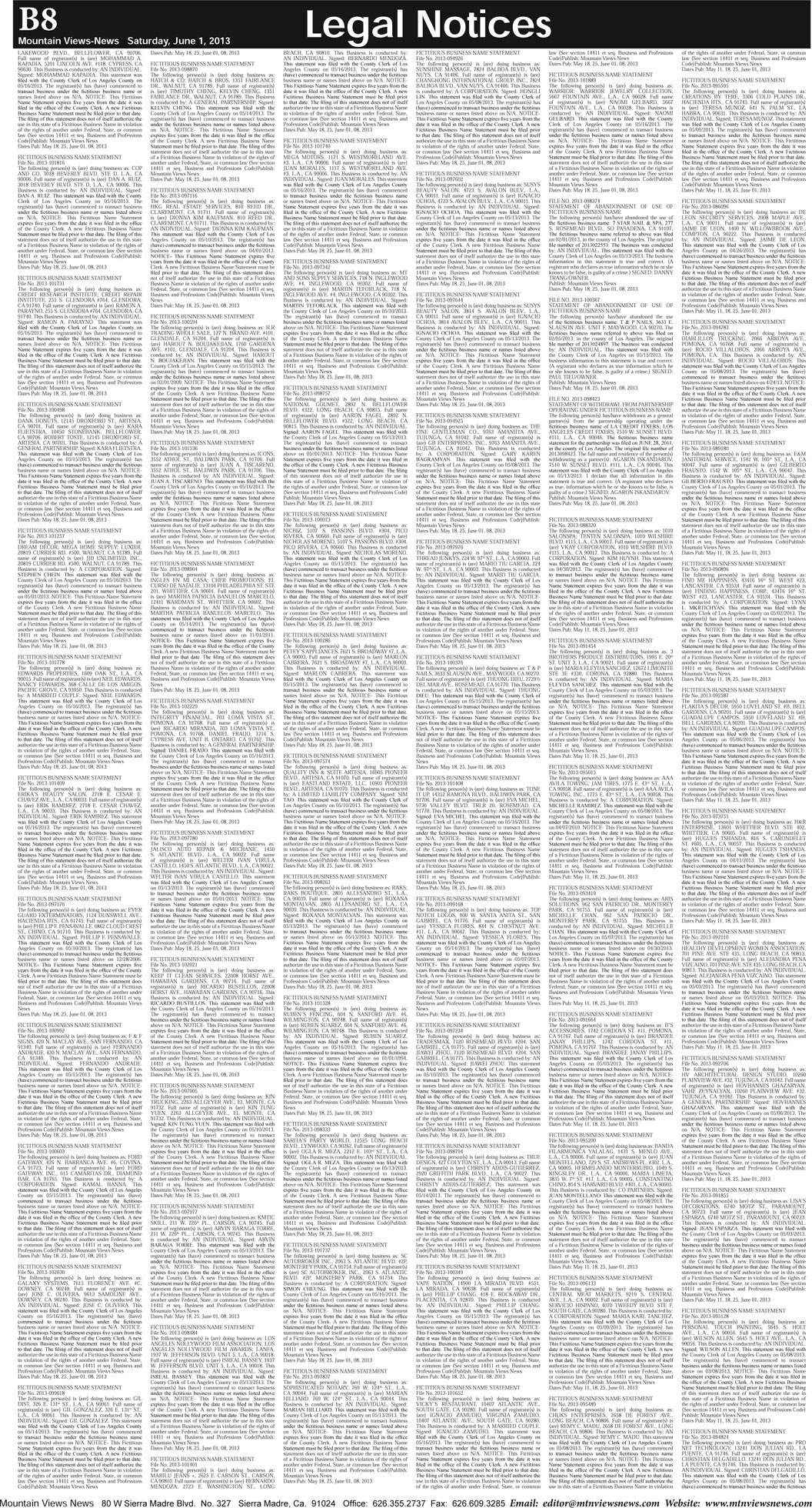 MVNews this week:  Page B:8