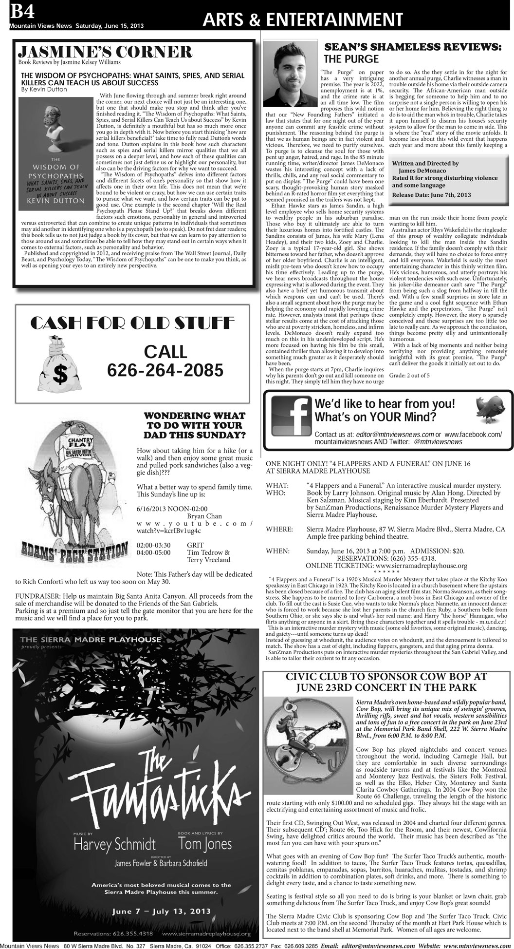 MVNews this week:  Page B:4