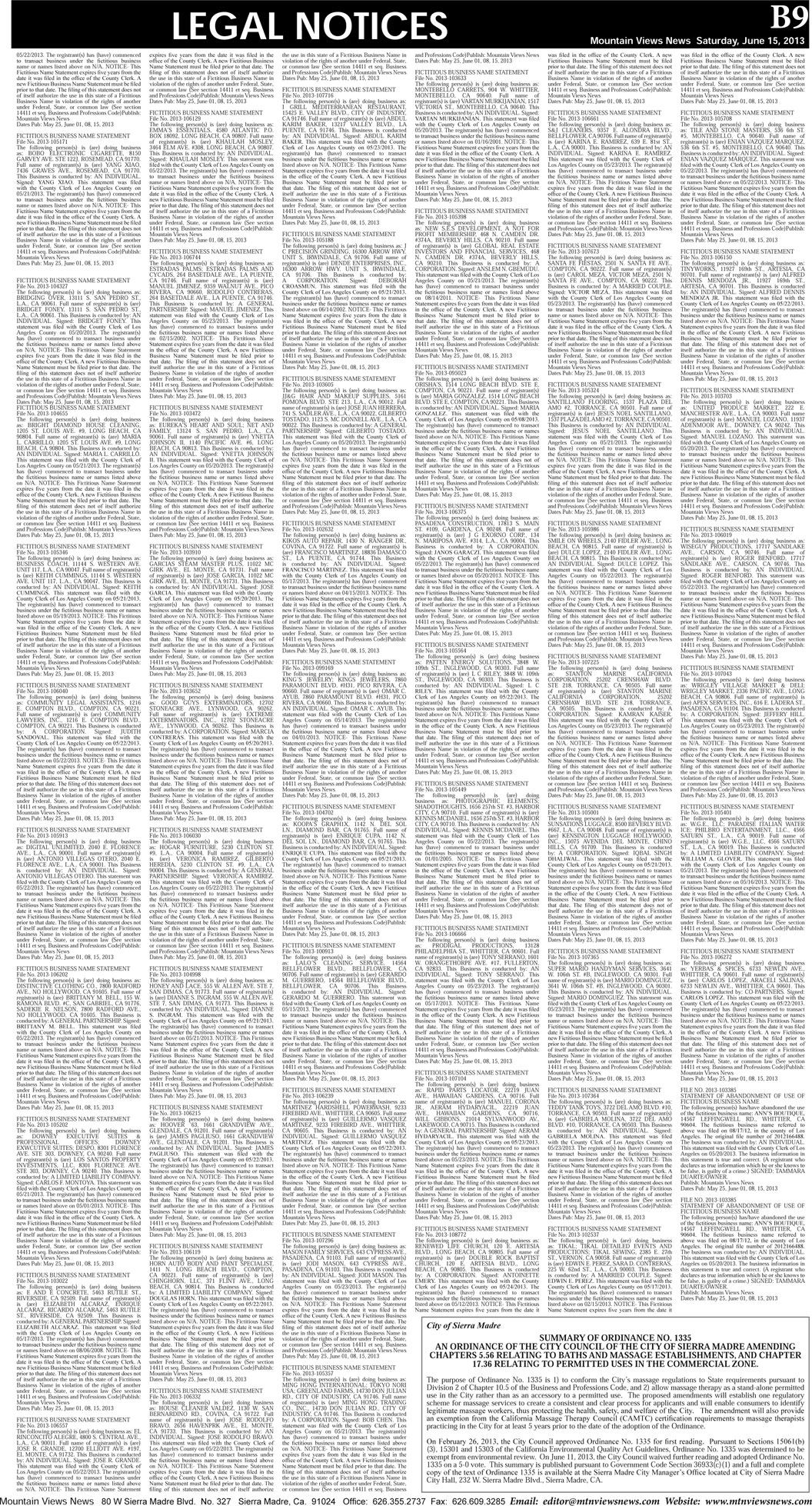 MVNews this week:  Page B:9