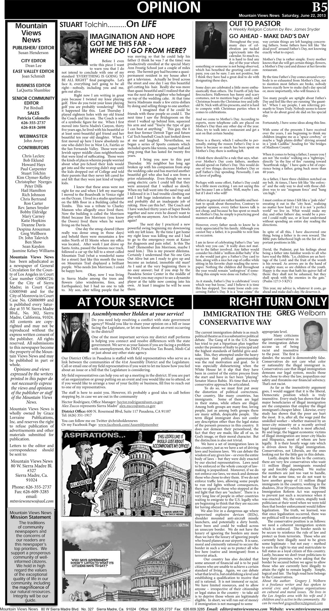 MVNews this week:  Page B:5