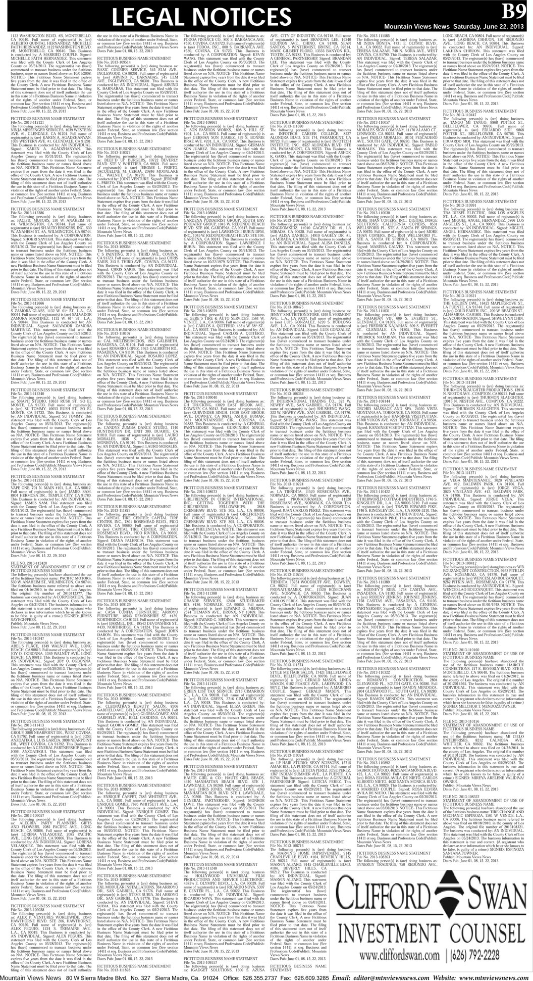 MVNews this week:  Page B:9