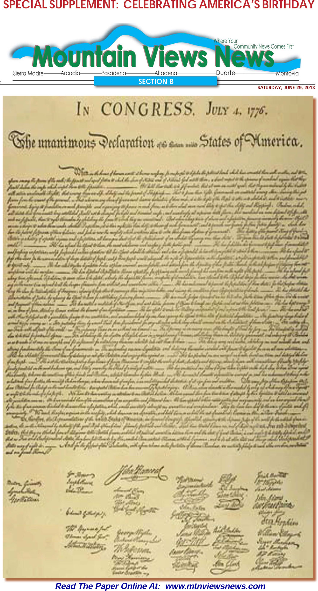 MVNews this week:  Page B:1