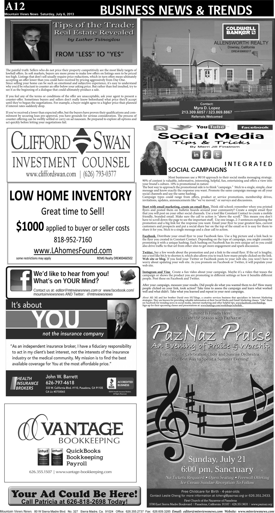 MVNews this week:  Page A:12