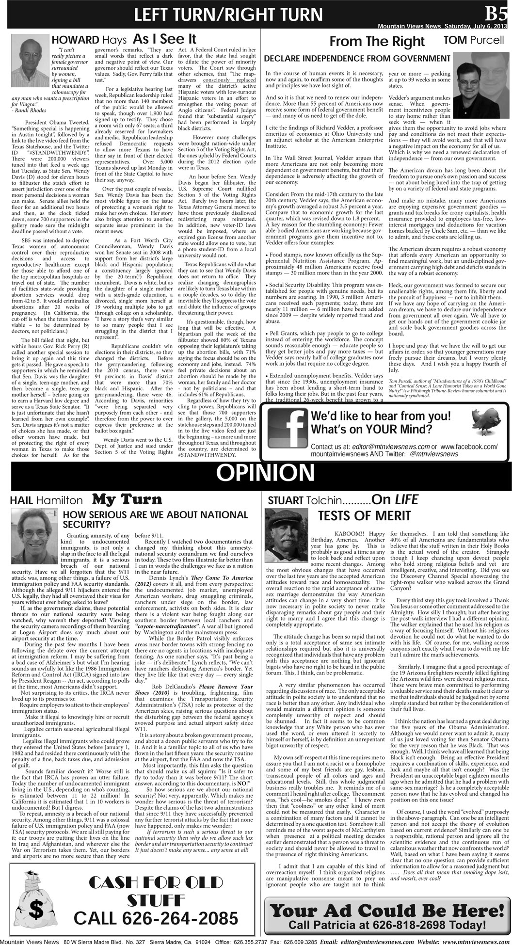 MVNews this week:  Page B:5