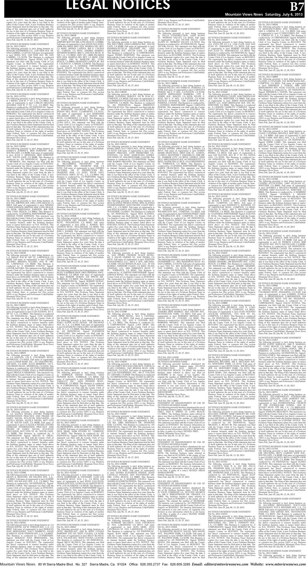 MVNews this week:  Page B:7