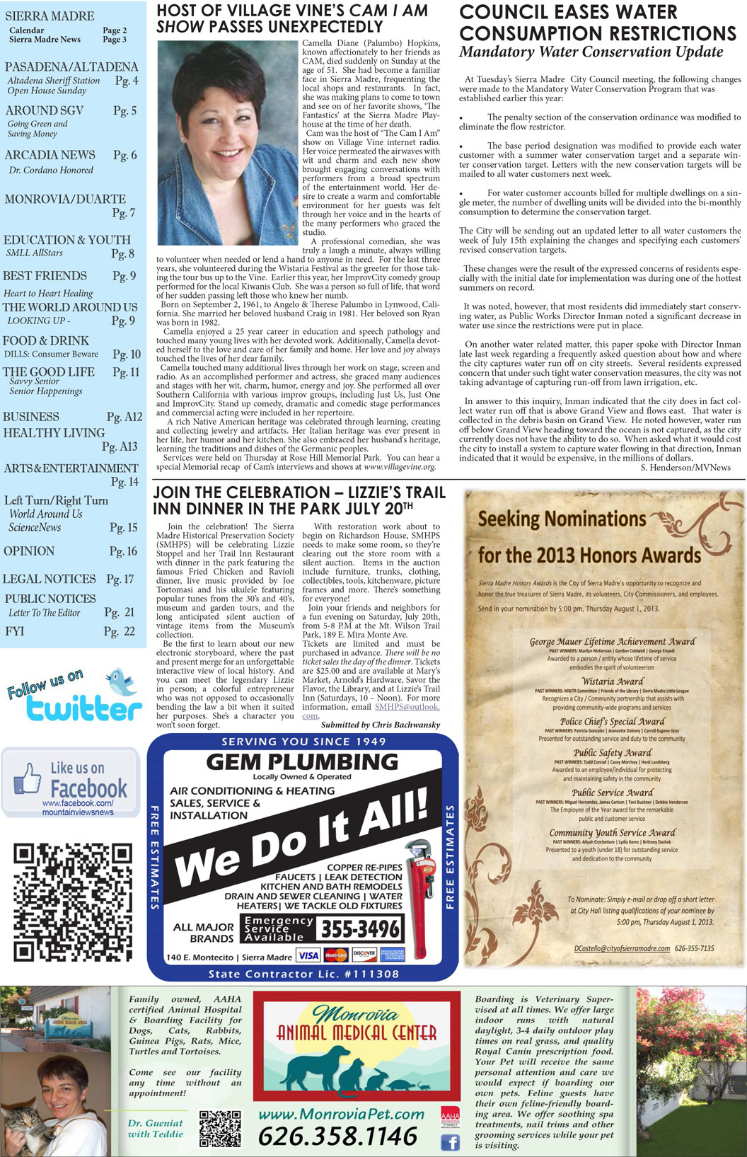 MVNews this week:  Page 1