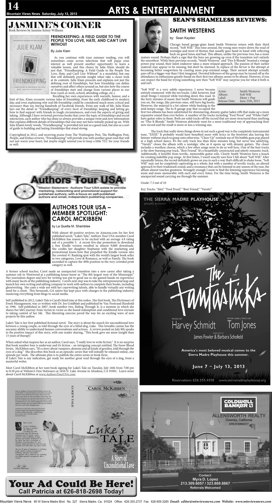 MVNews this week:  Page 14