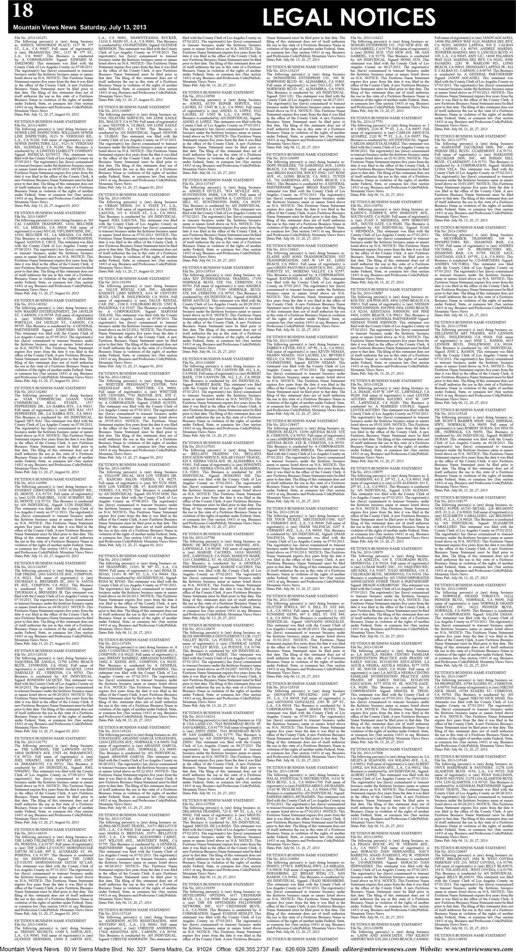 MVNews this week:  Page 18