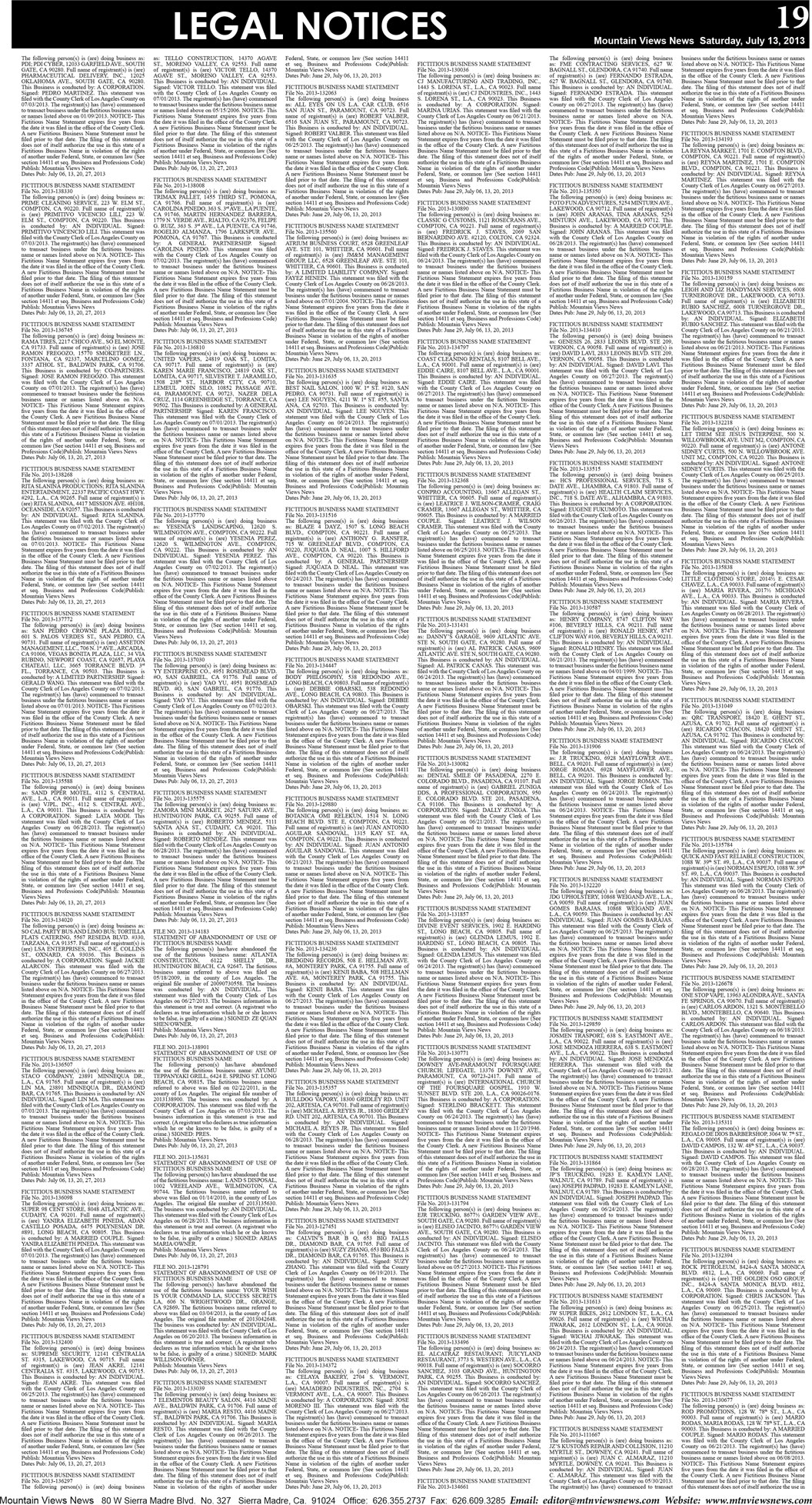 MVNews this week:  Page 19