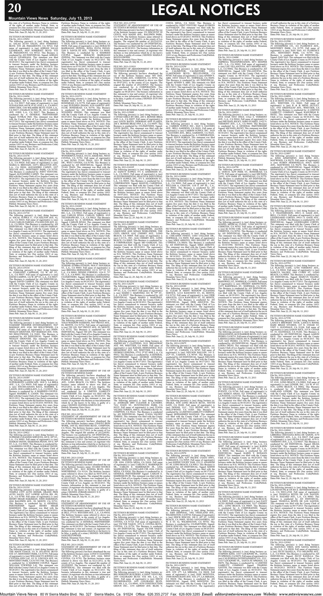 MVNews this week:  Page 20