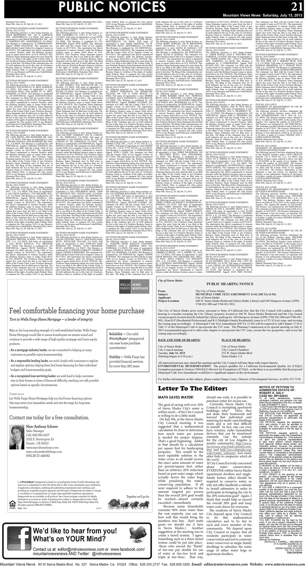 MVNews this week:  Page 21