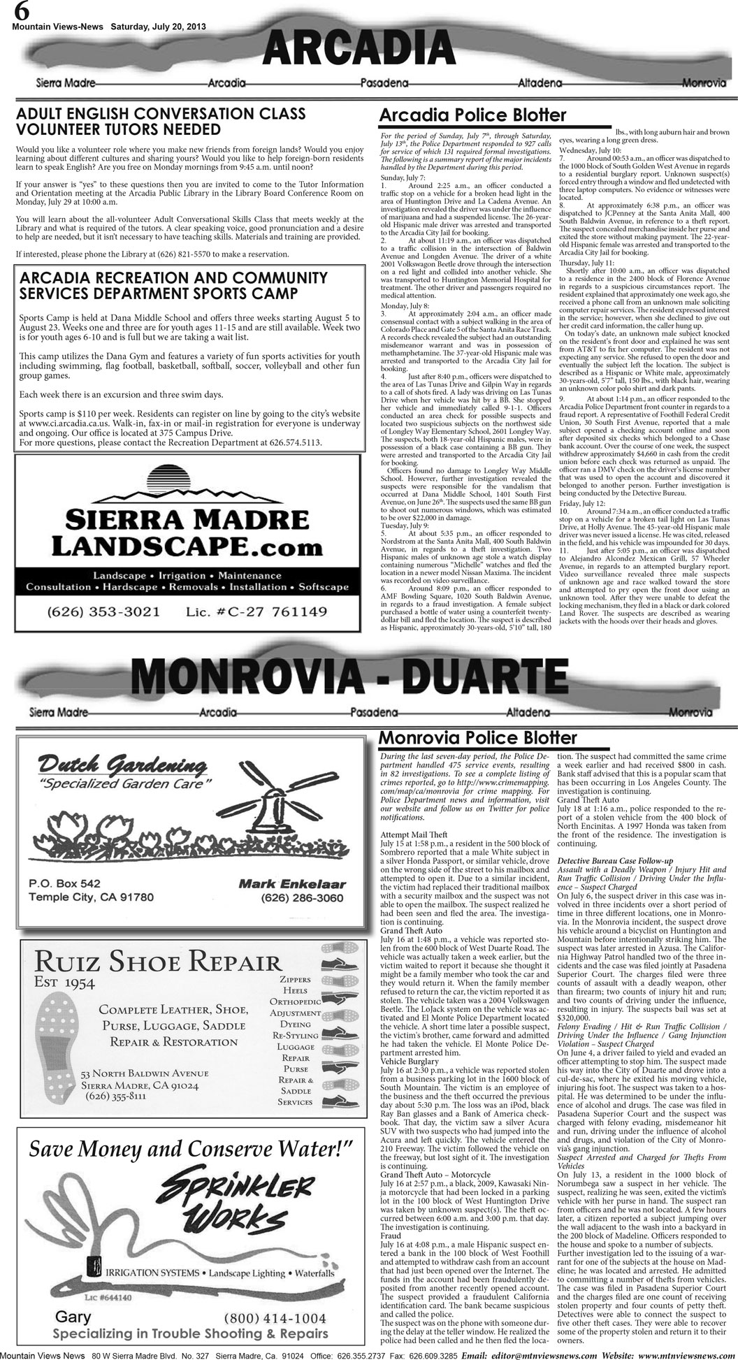 MVNews this week:  Page 6