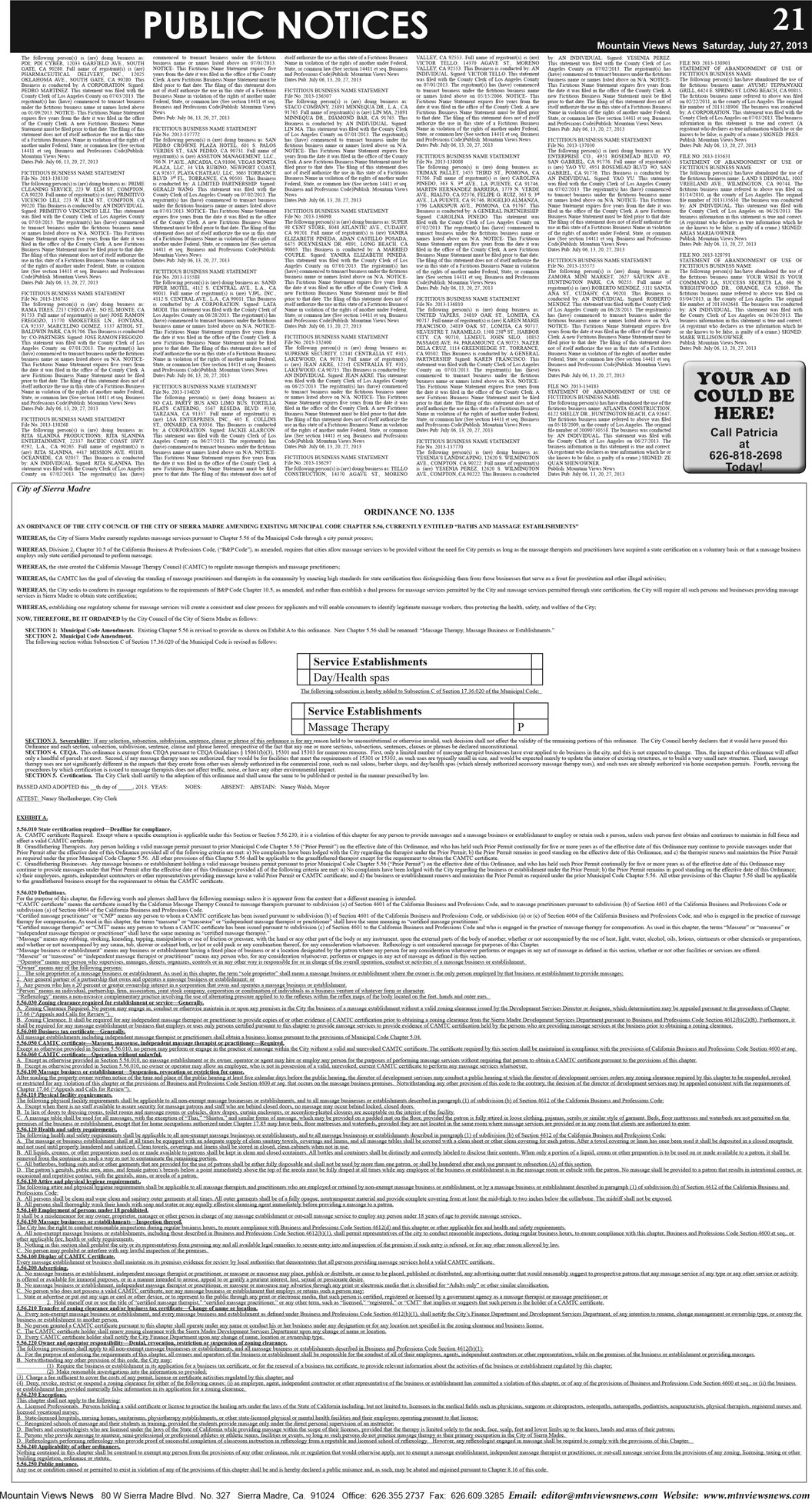 MVNews this week:  Page 21