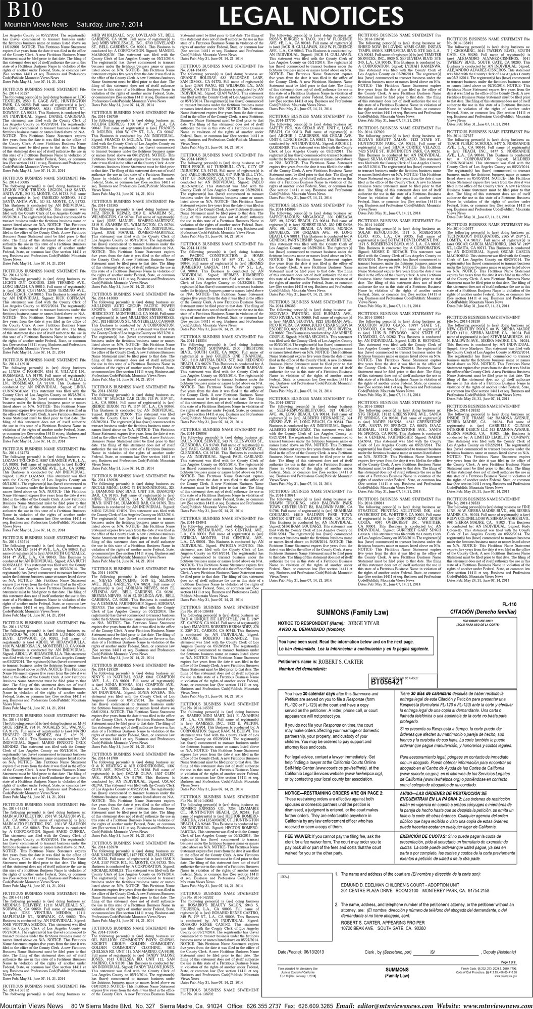 MVNews this week:  Page B:10