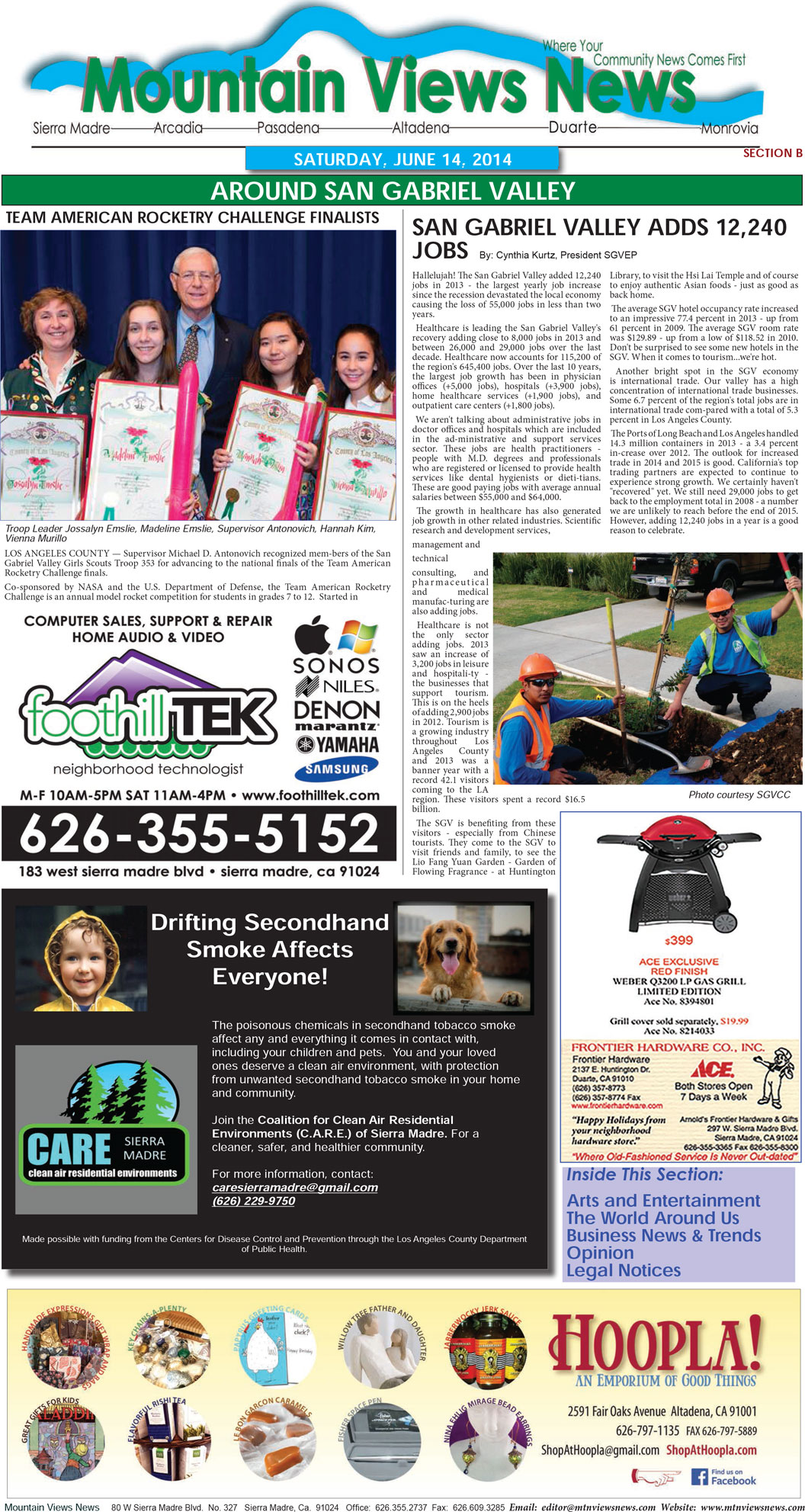 MVNews this week:  Page B:1