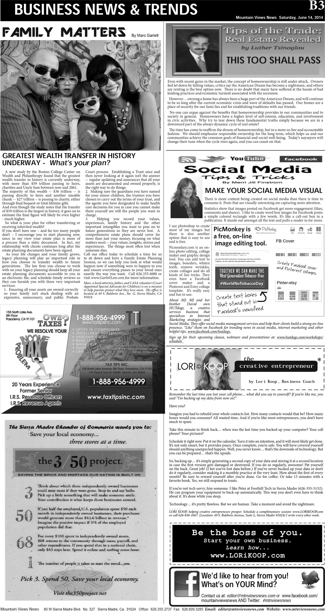 MVNews this week:  Page B:3