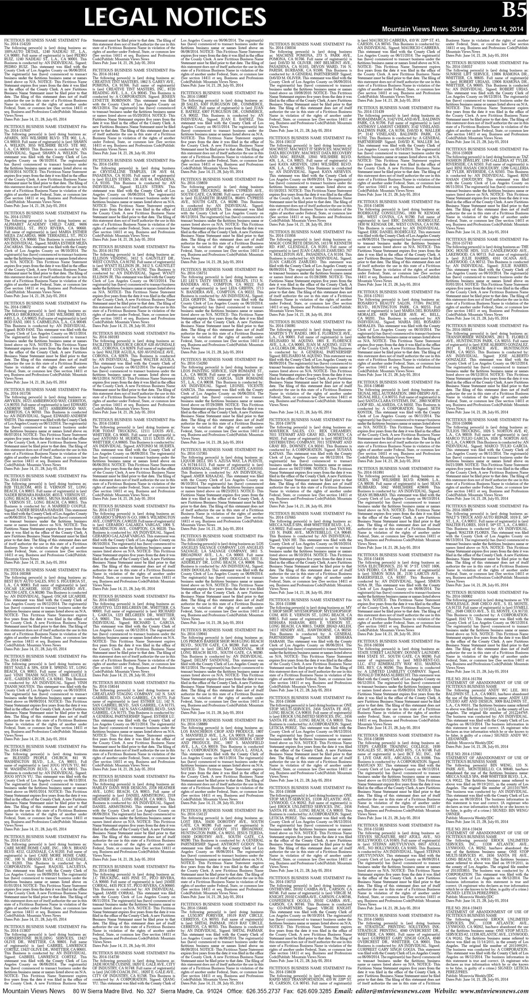 MVNews this week:  Page B:5