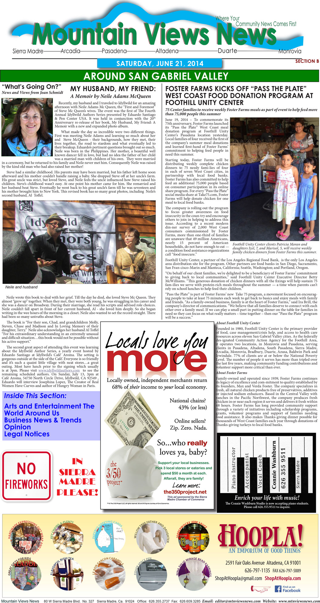 MVNews this week:  Page B:1