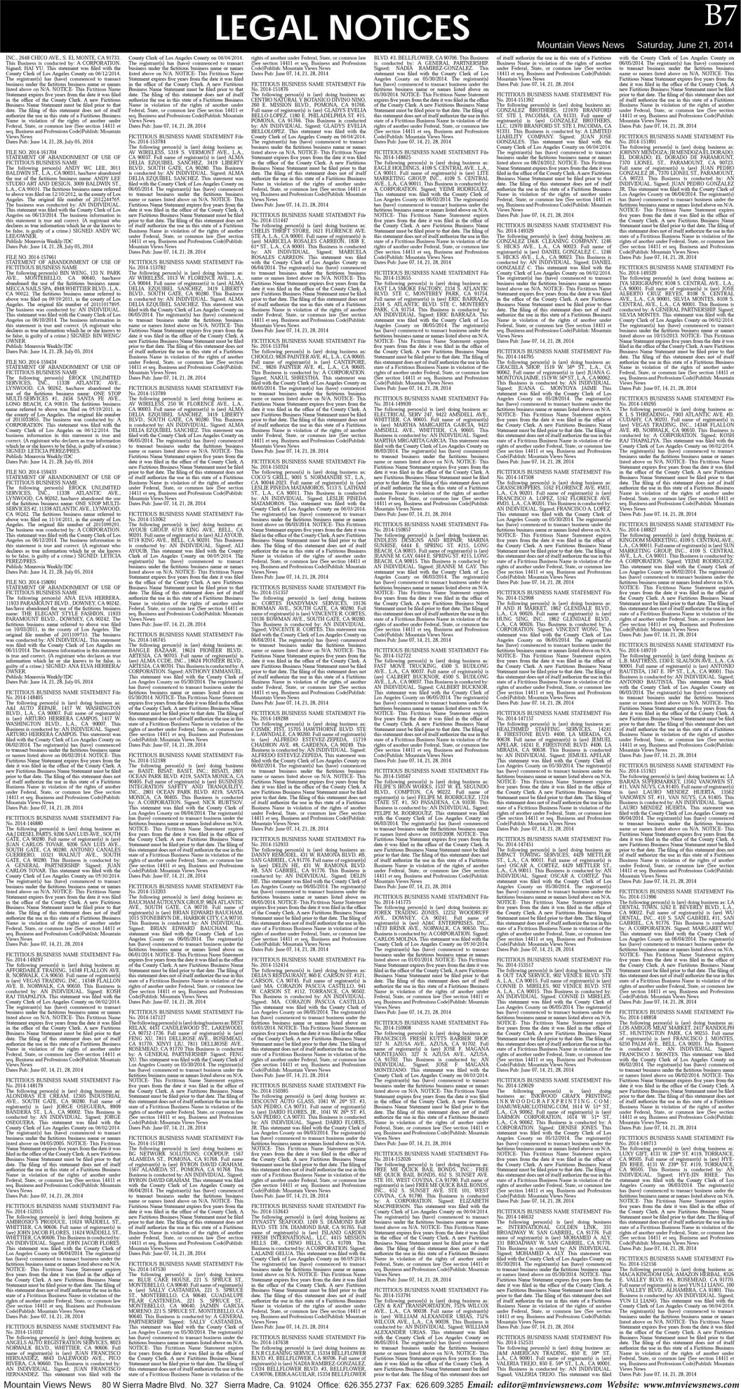 MVNews this week:  Page B:7