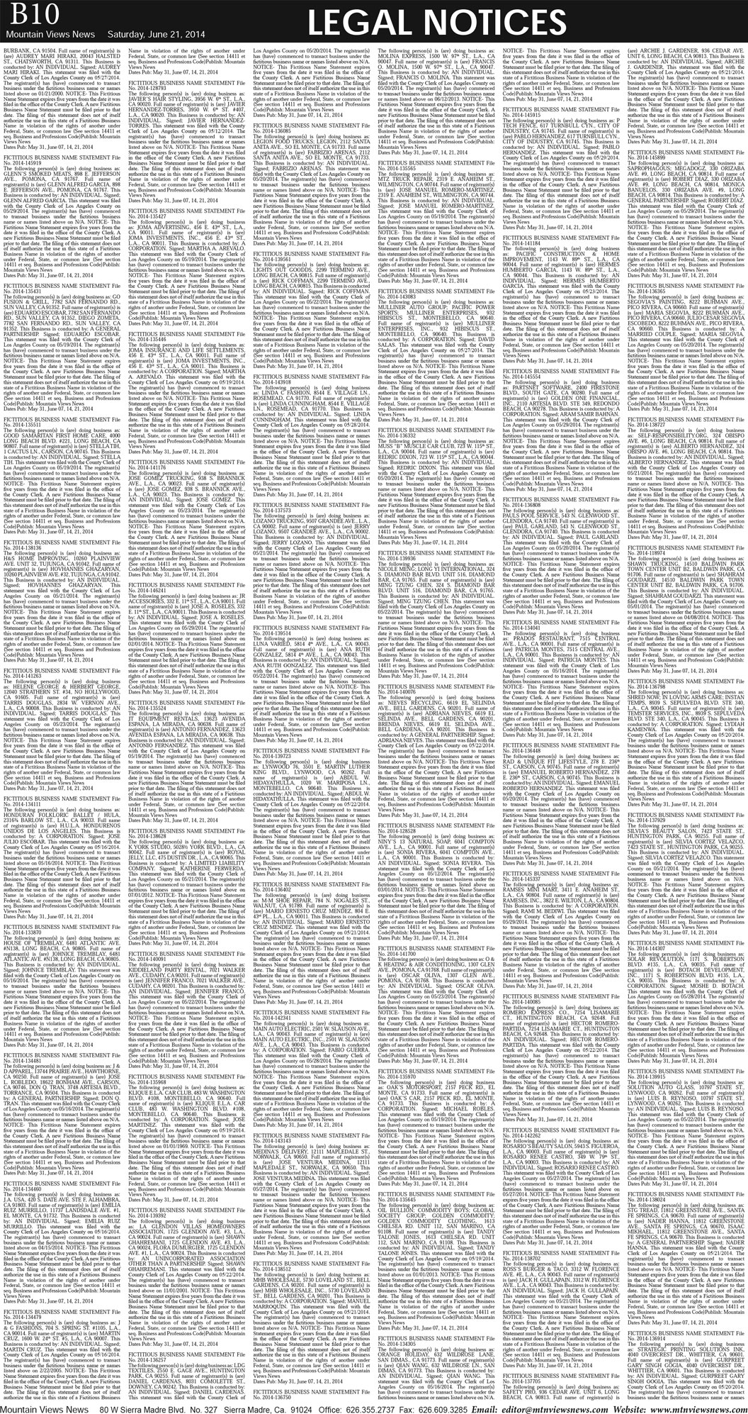 MVNews this week:  Page B:10