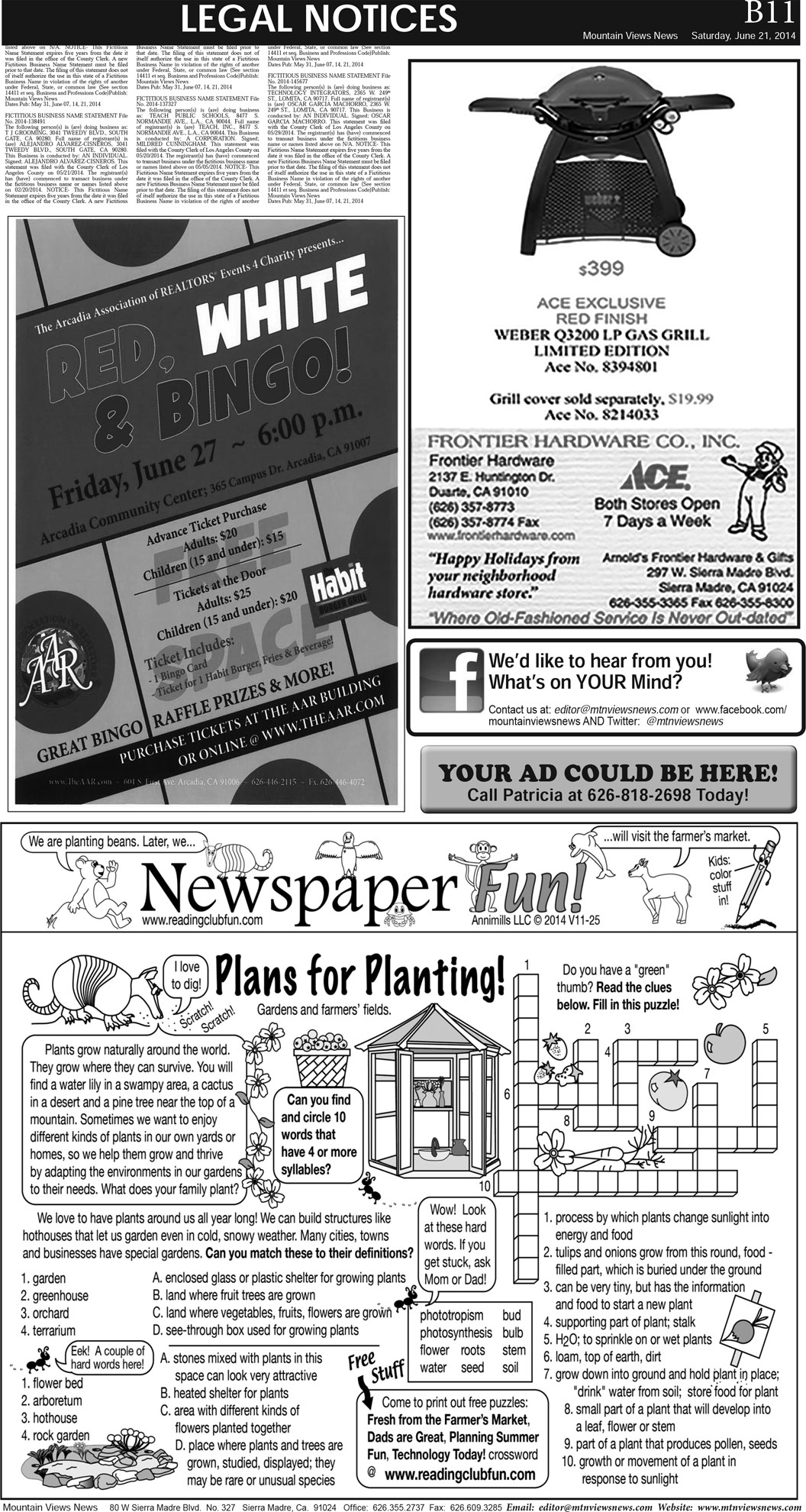 MVNews this week:  Page B:11