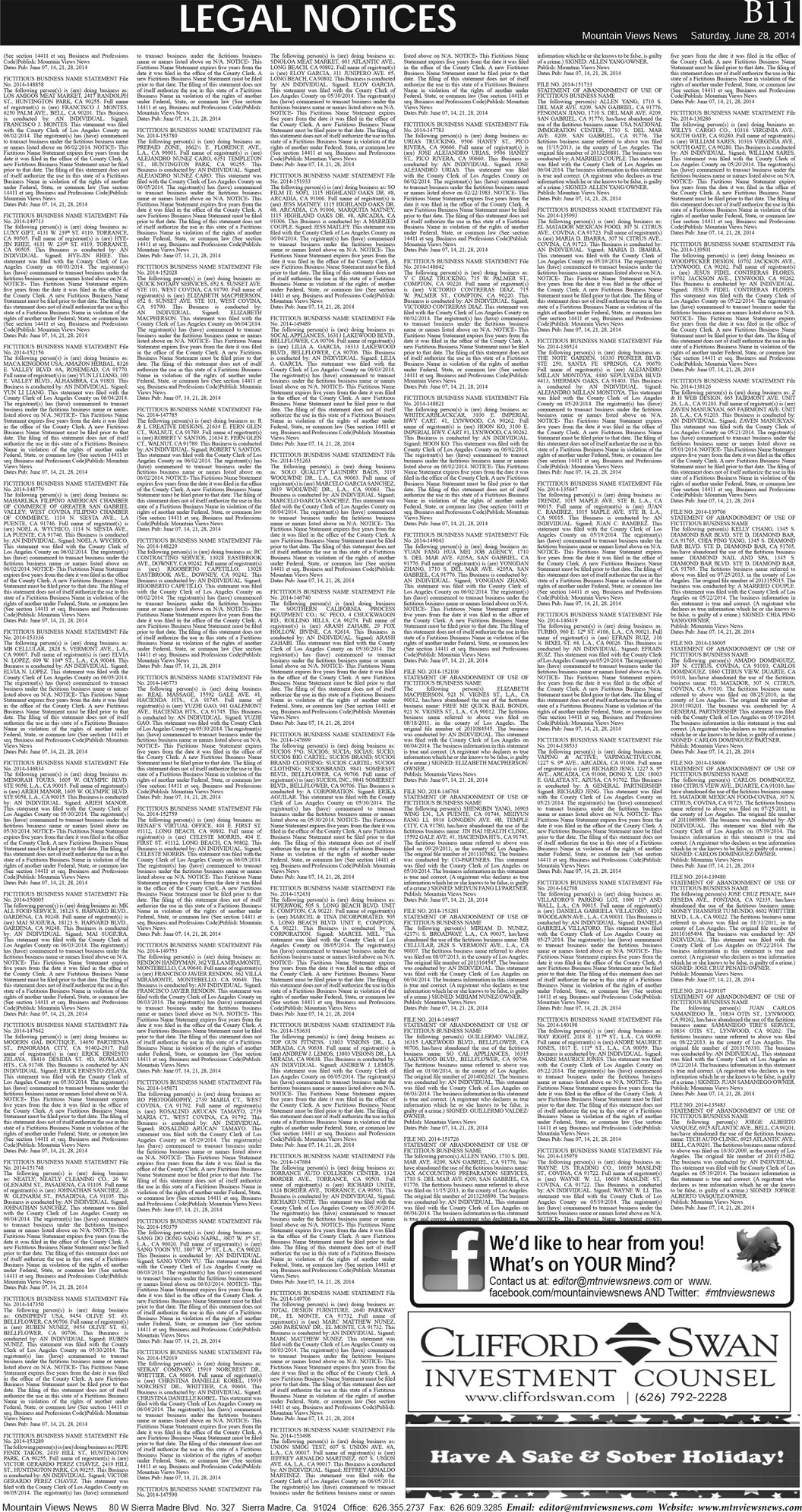 MVNews this week:  Page B:11