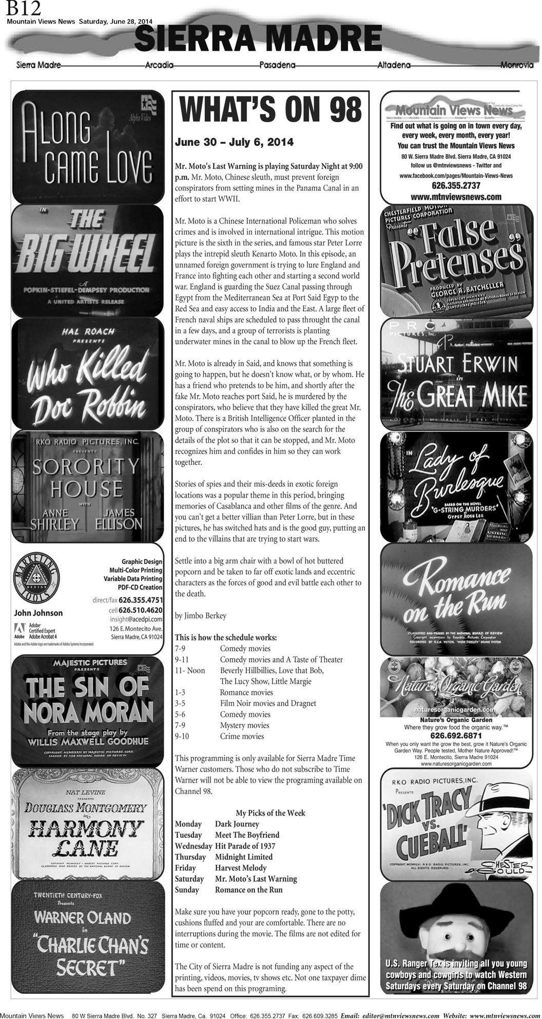 MVNews this week:  Page B:12